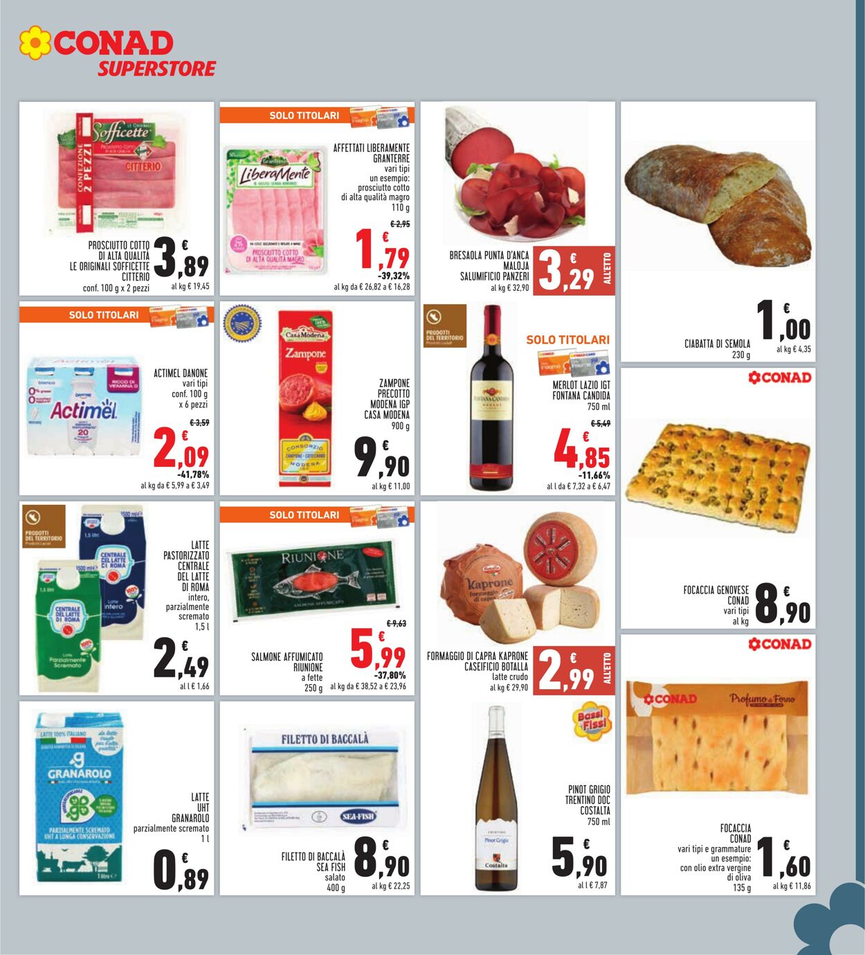 Volantino Conad 13.11.2024 - 26.11.2024