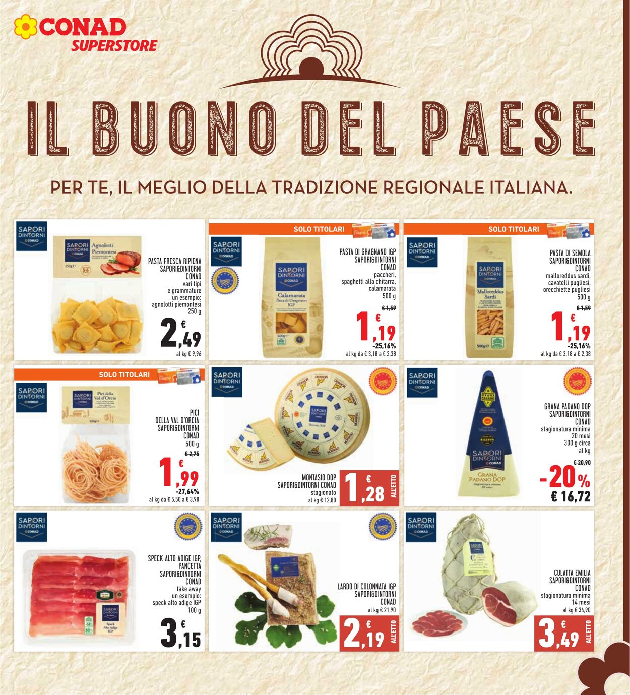 Volantino Conad 13.11.2024 - 26.11.2024