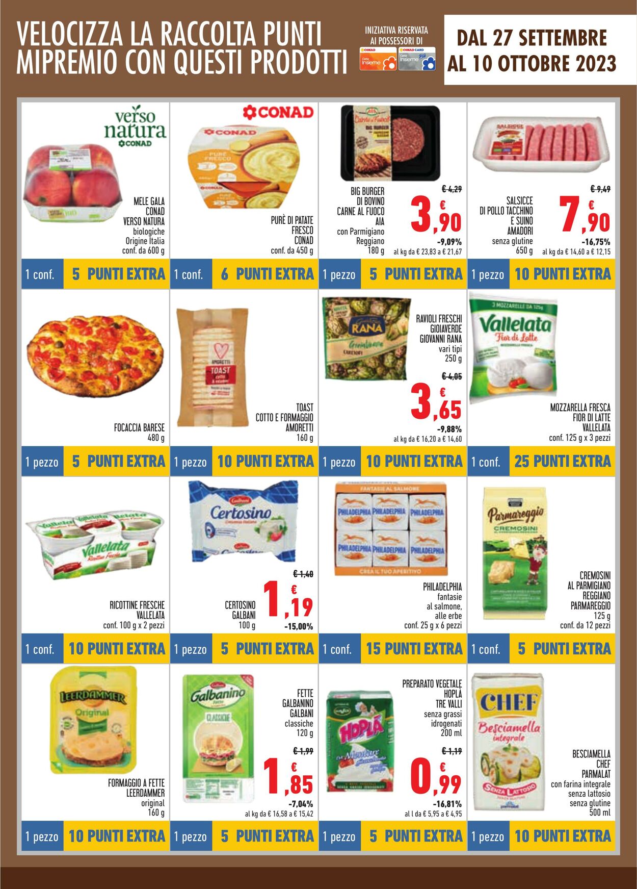 Volantino Conad 13.09.2023 - 10.10.2023