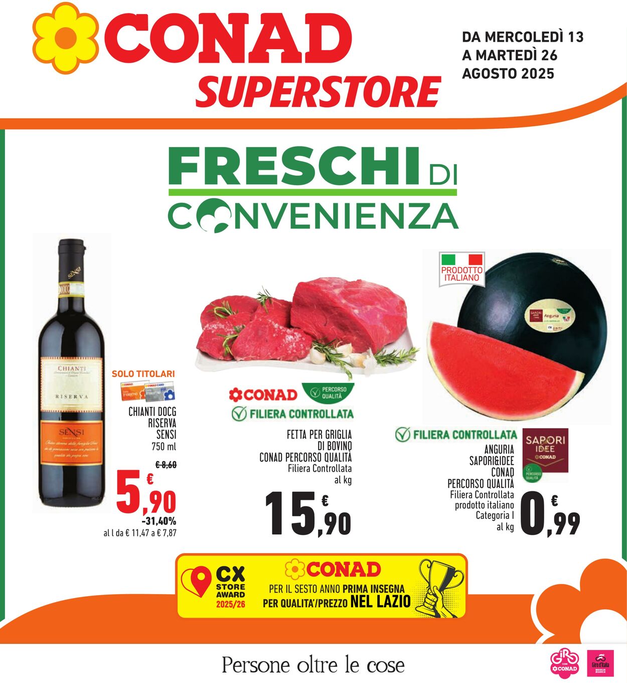 Volantino Conad 08.08.2025 - 08.08.2025