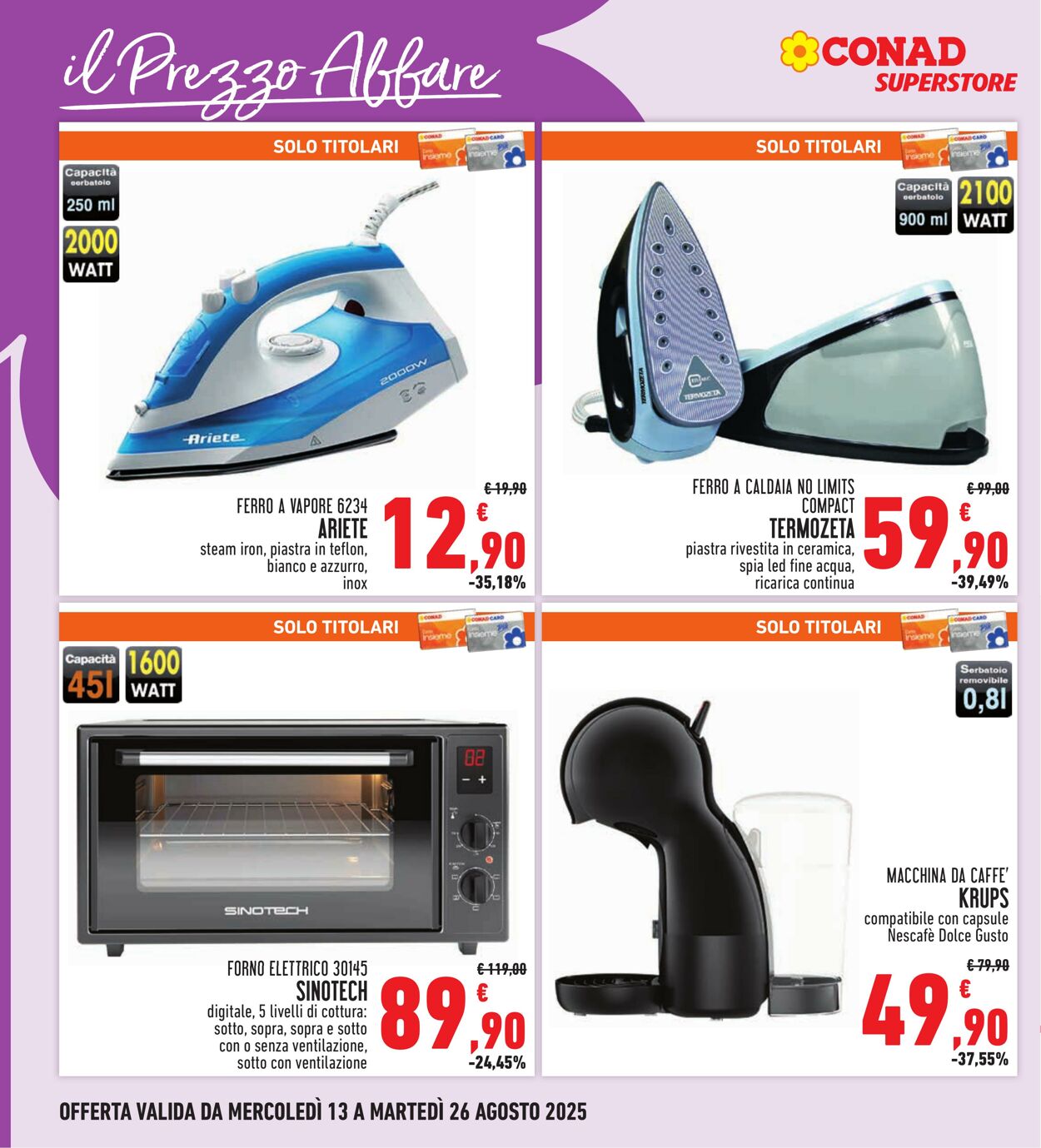 Volantino Conad 08.08.2025 - 08.08.2025