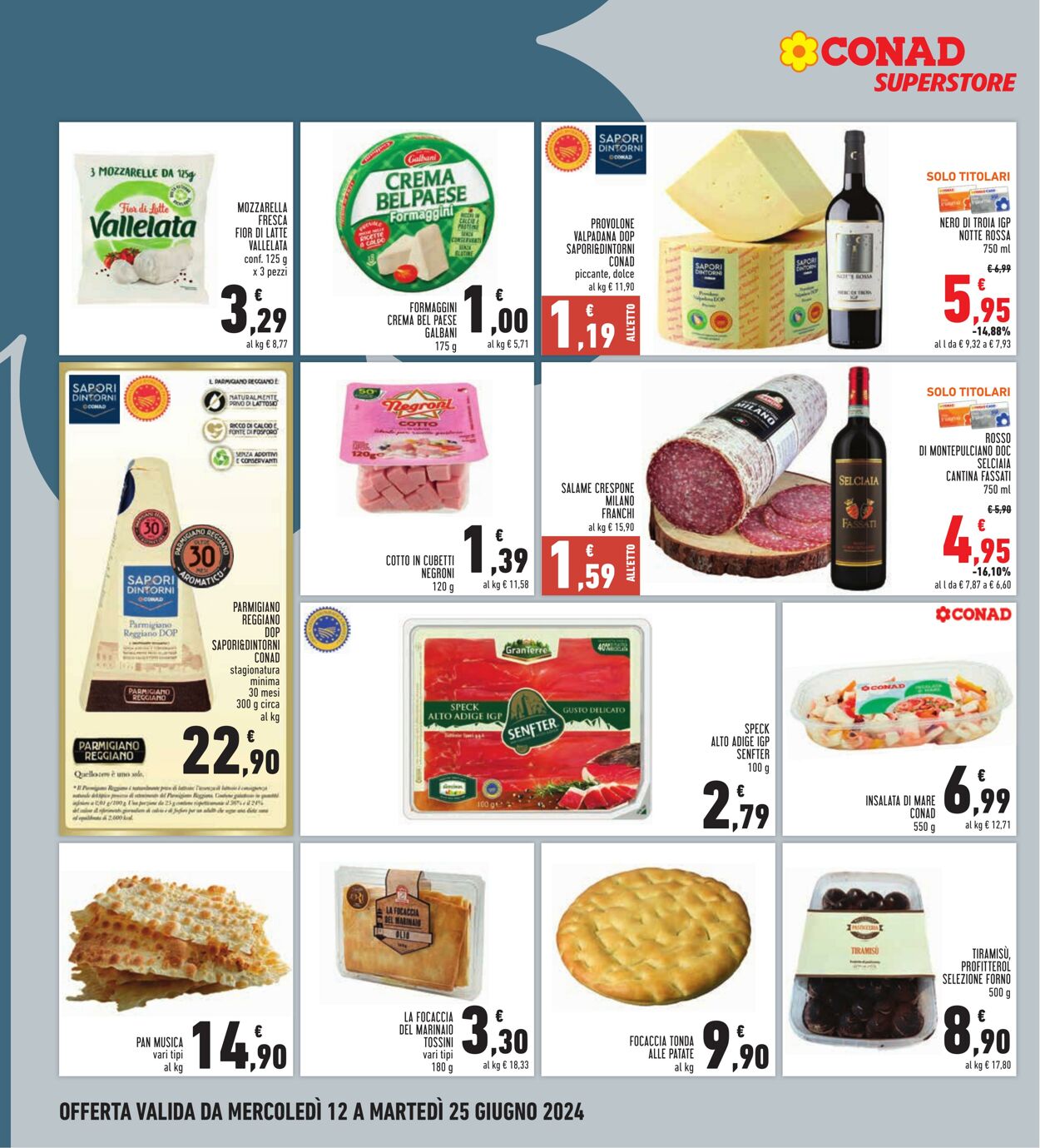 Volantino Conad 12.06.2024 - 25.06.2024