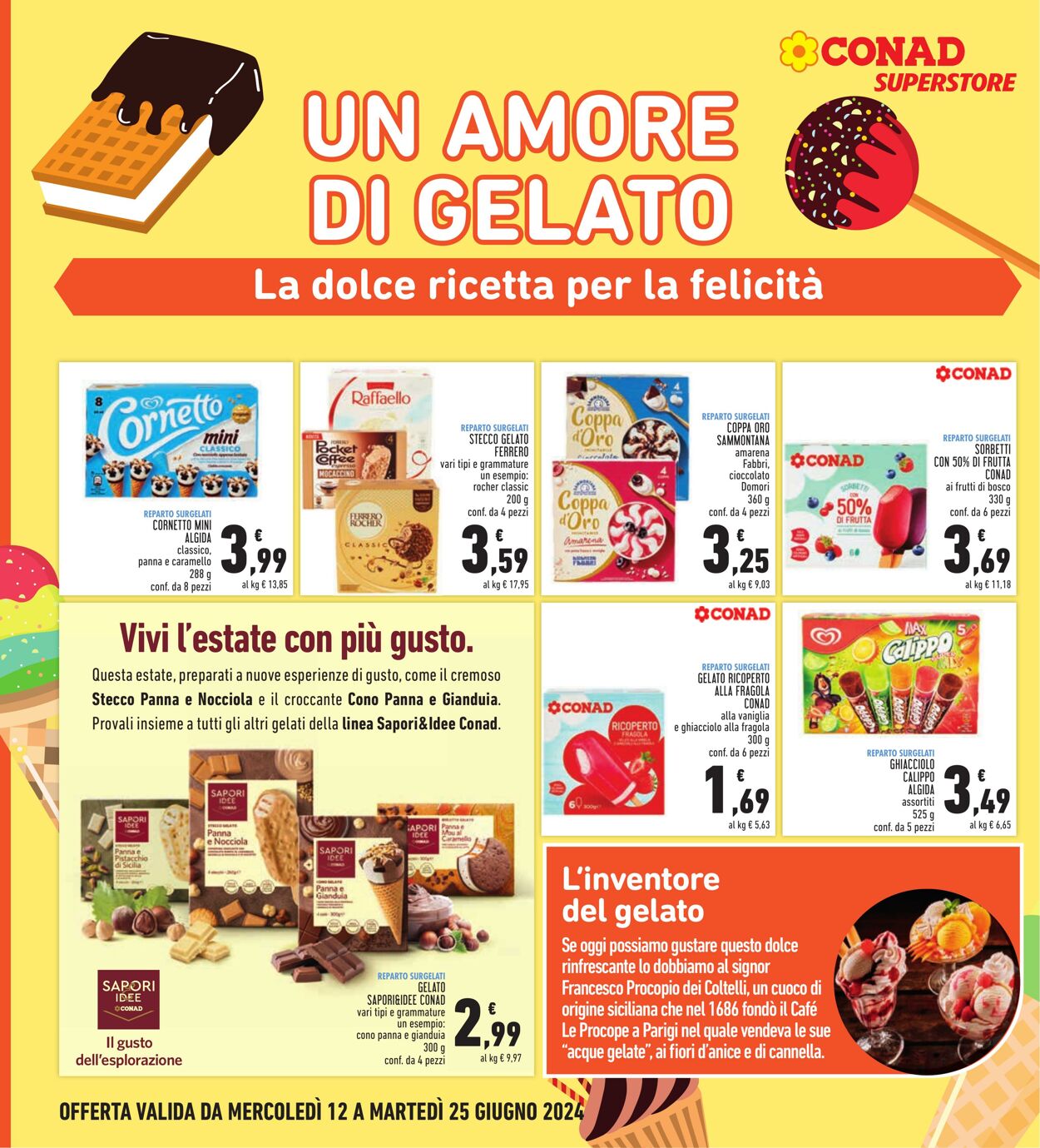 Volantino Conad 12.06.2024 - 25.06.2024