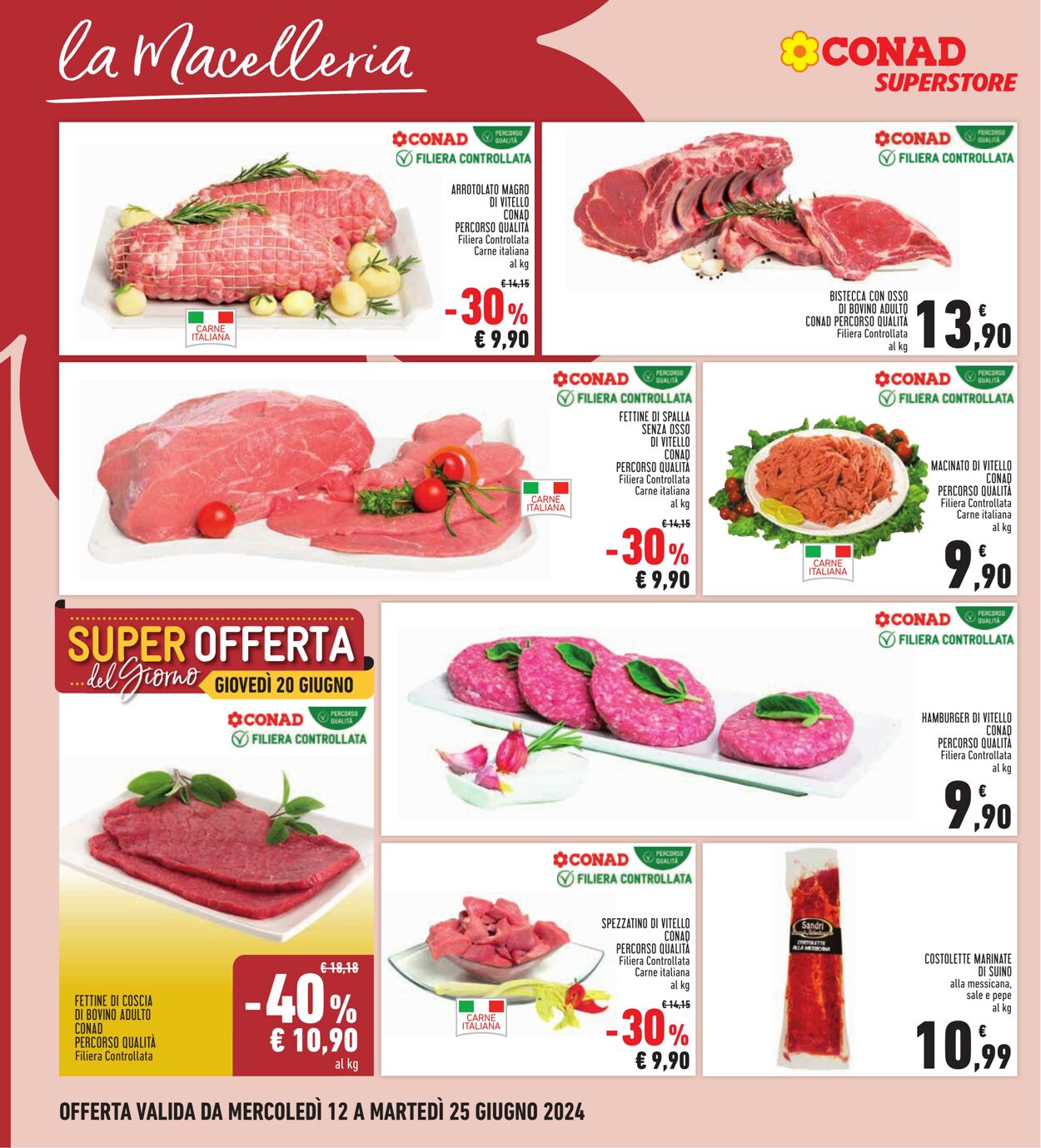 Volantino Conad 12.06.2024 - 25.06.2024