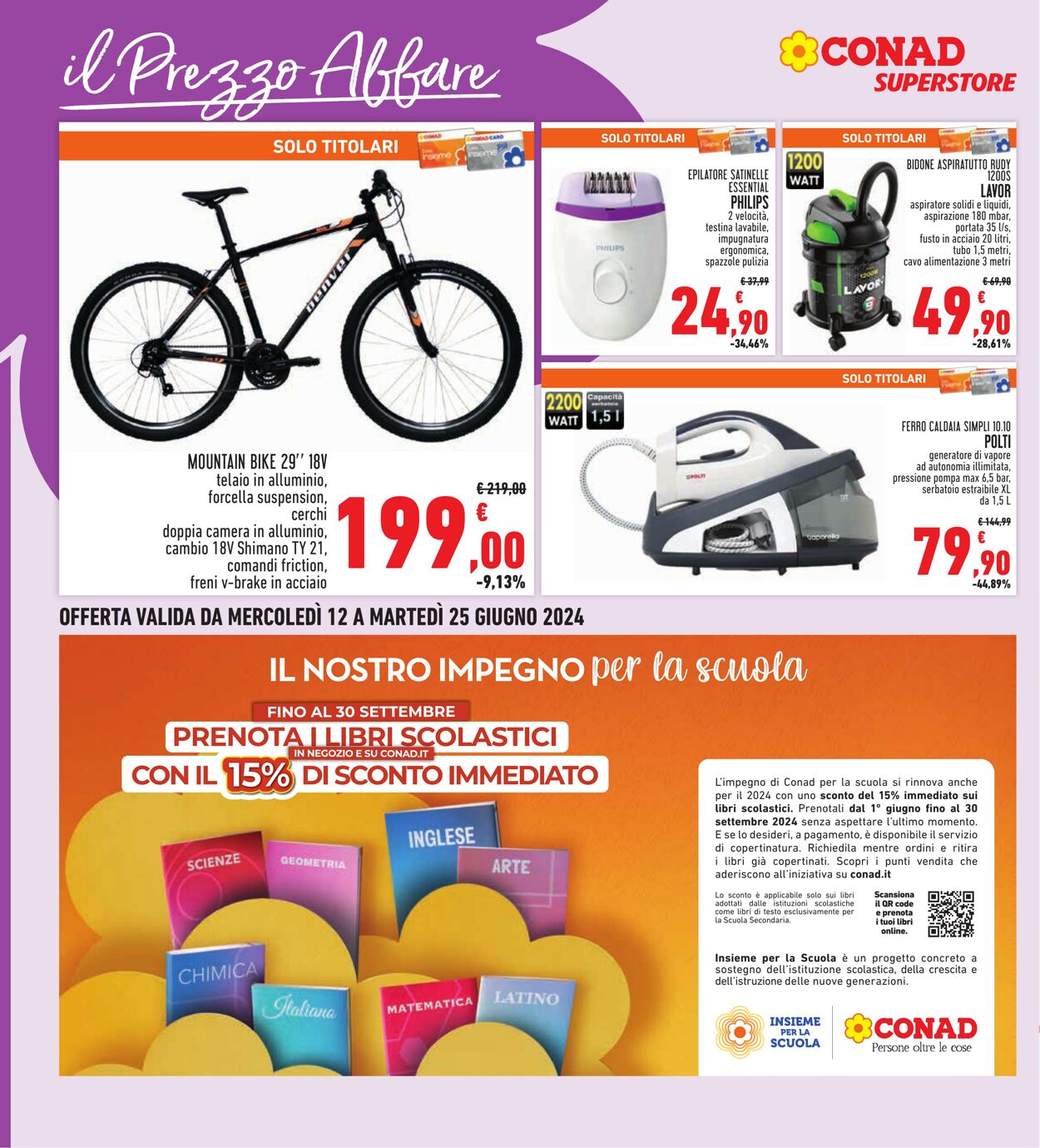 Volantino Conad 12.06.2024 - 25.06.2024