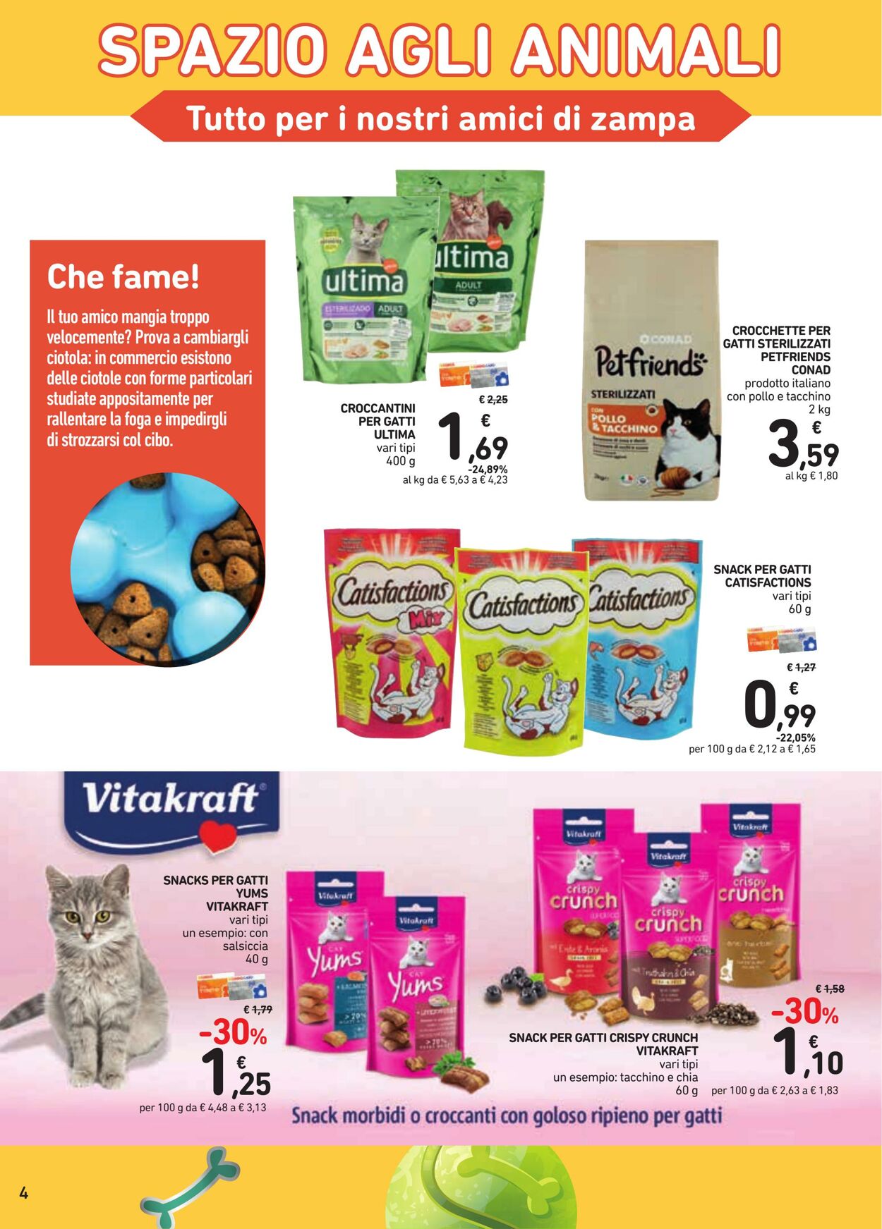 Volantino Conad 23.09.2022 - 04.10.2022