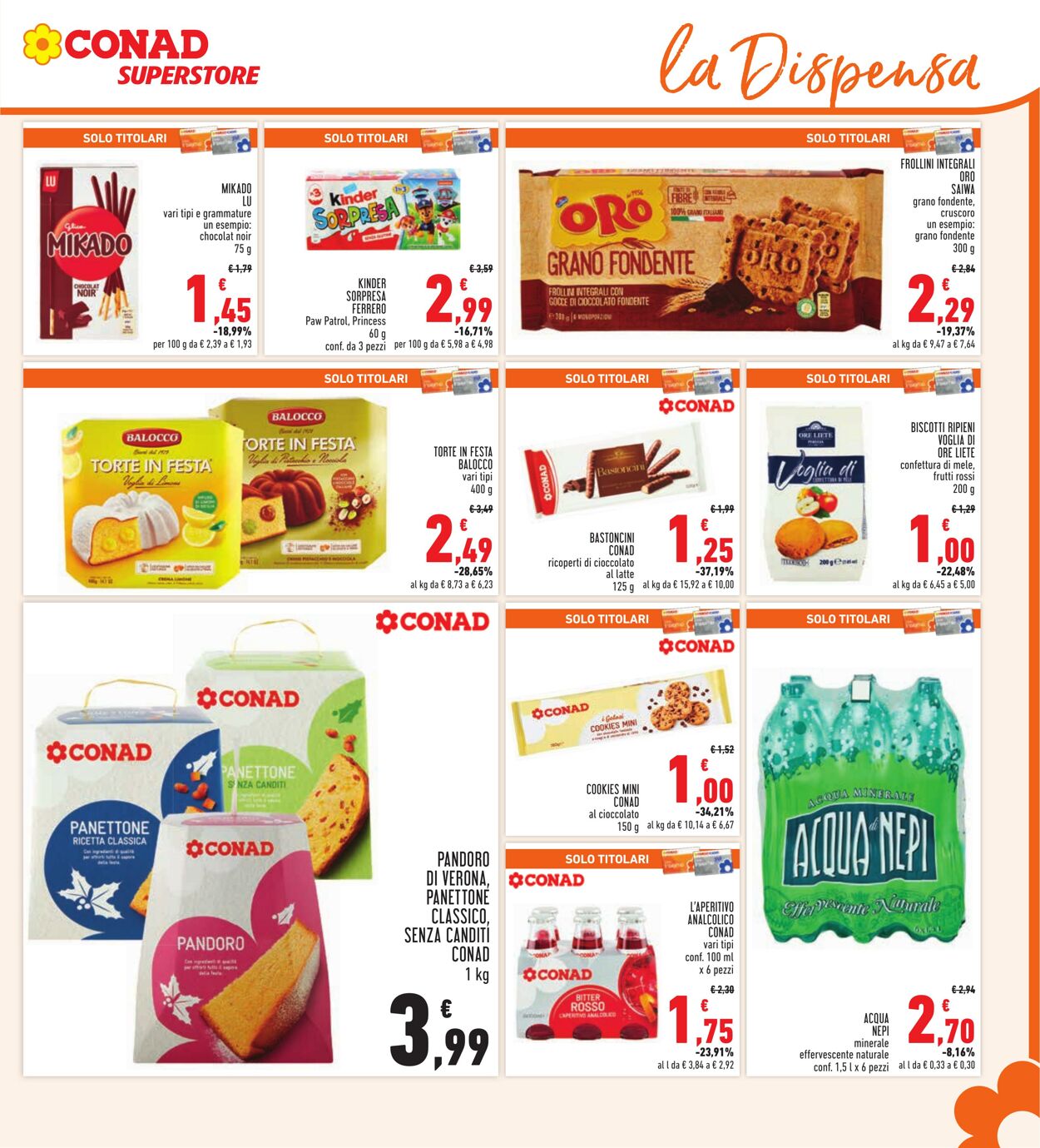 Volantino Conad 31.10.2024 - 09.11.2024