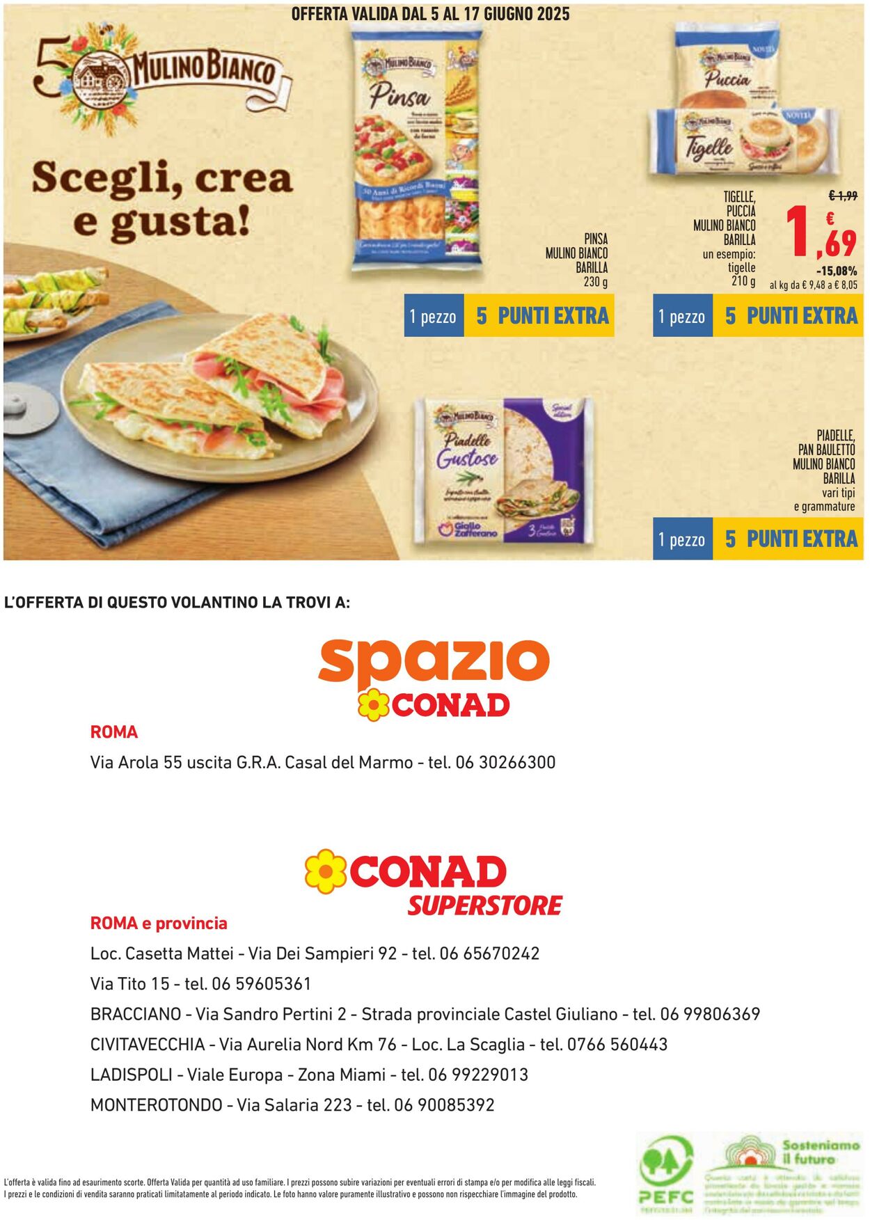 Volantino Conad 21.05.2025 - 17.06.2025
