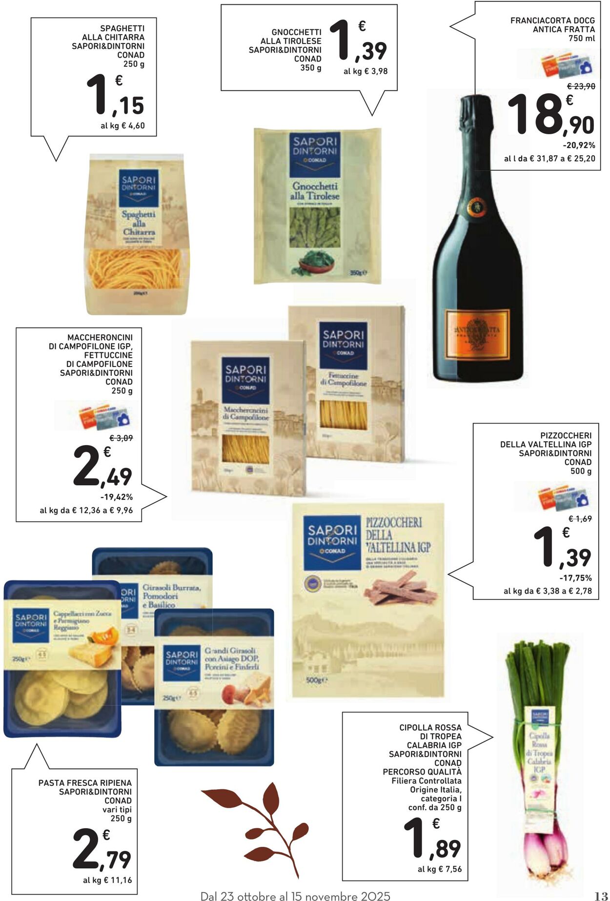 Volantino Conad 18.10.2025 - 18.10.2025