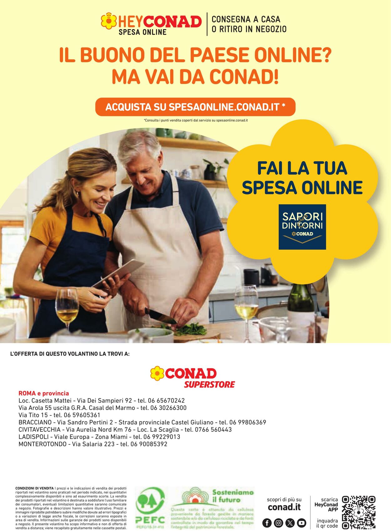 Volantino Conad 18.10.2025 - 18.10.2025