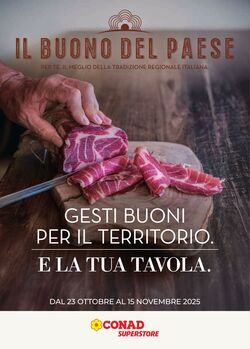 Volantino Conad 18.10.2025 - 18.10.2025