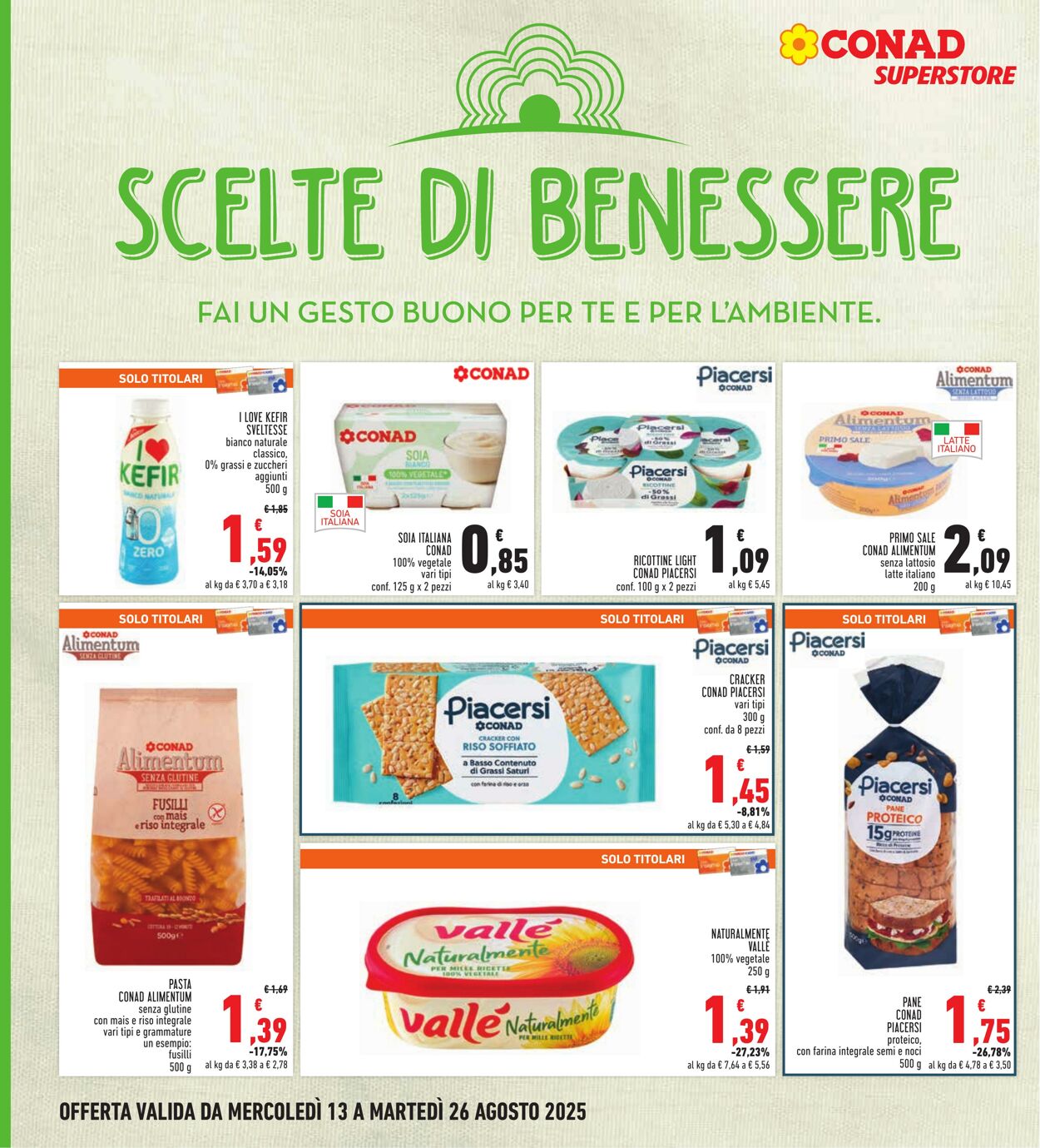 Volantino Conad 12.08.2025 - 12.08.2025