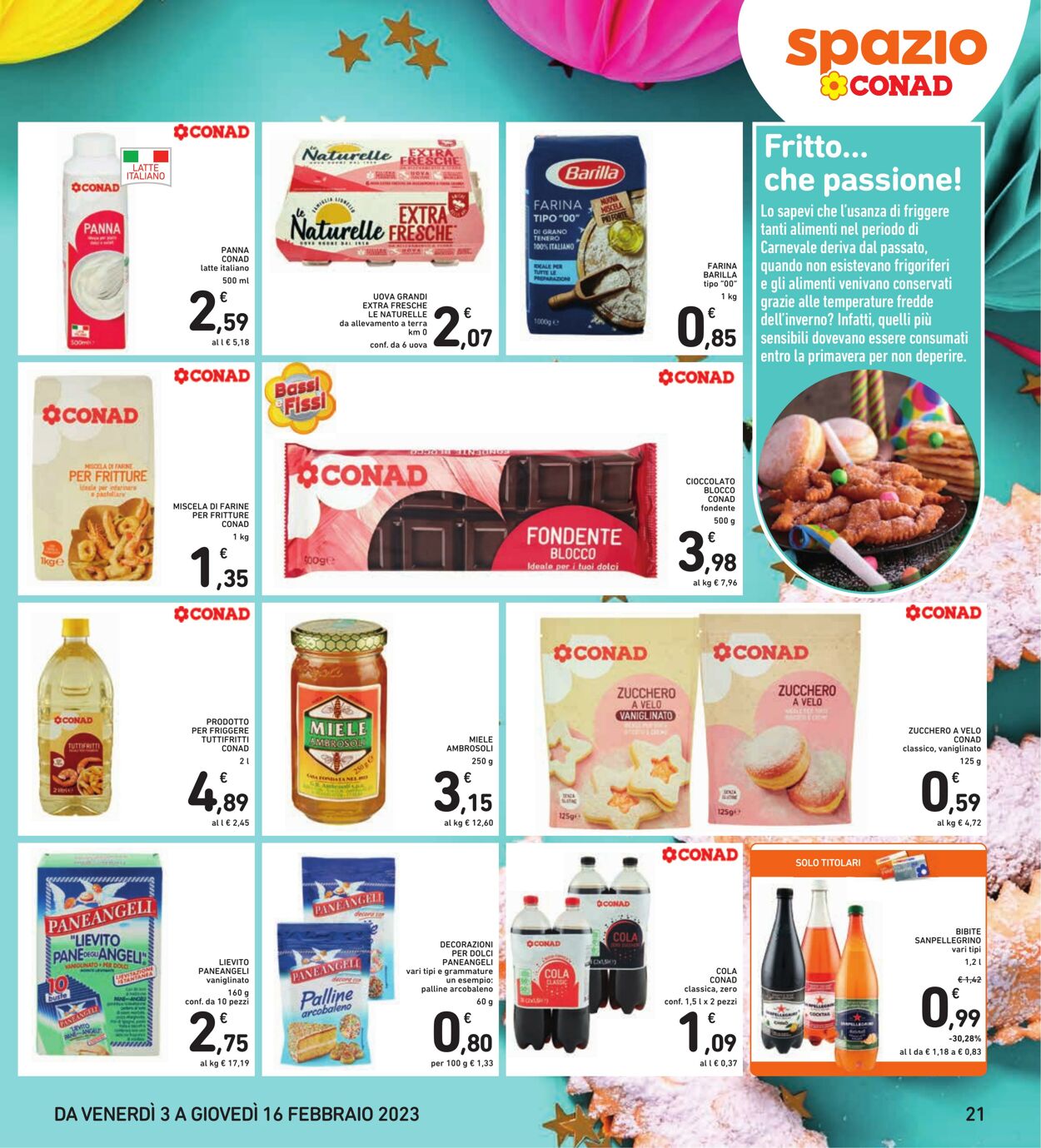 Volantino Conad 03.02.2023 - 16.02.2023