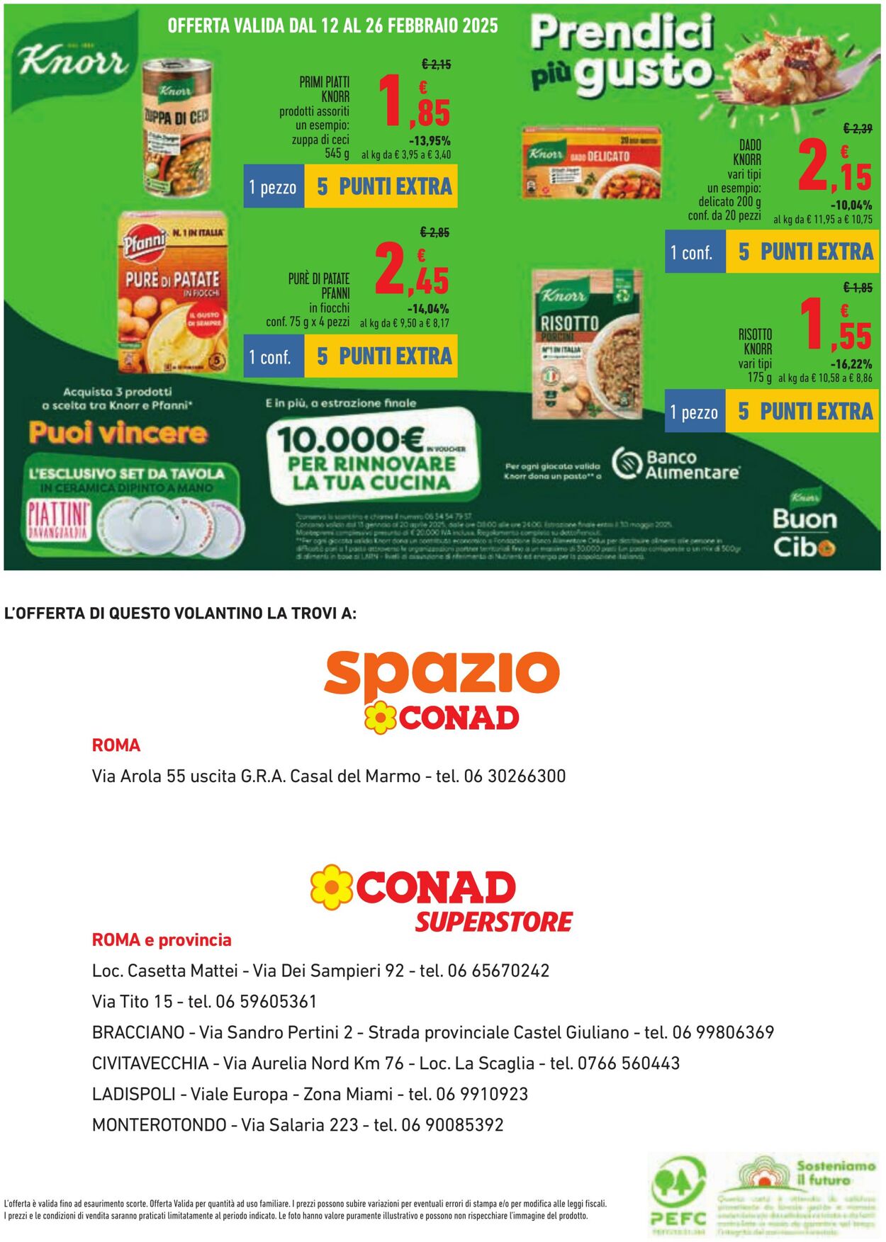 Volantino Conad 29.01.2025 - 26.02.2025