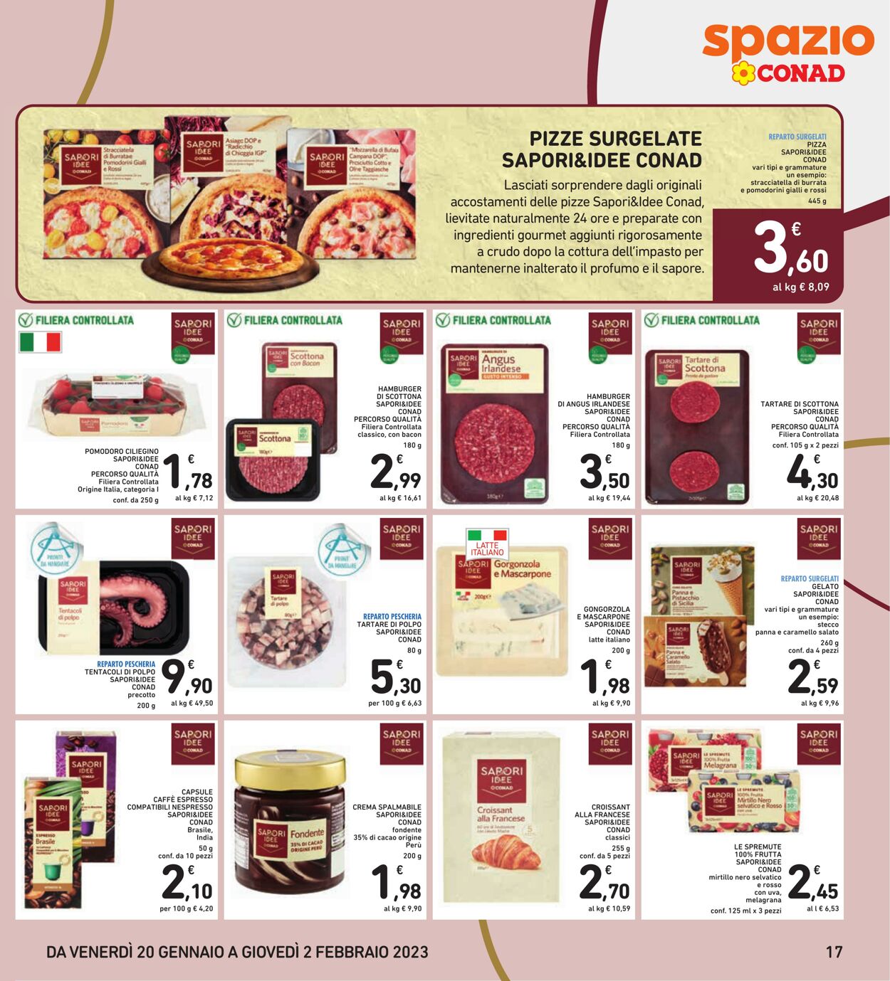 Volantino Conad 20.01.2023 - 02.02.2023