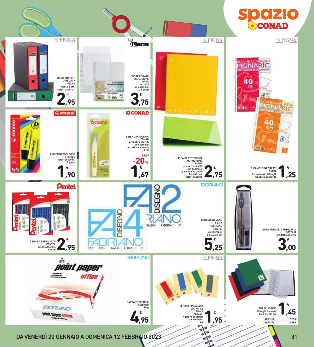 Volantino Conad 20.01.2023 - 02.02.2023