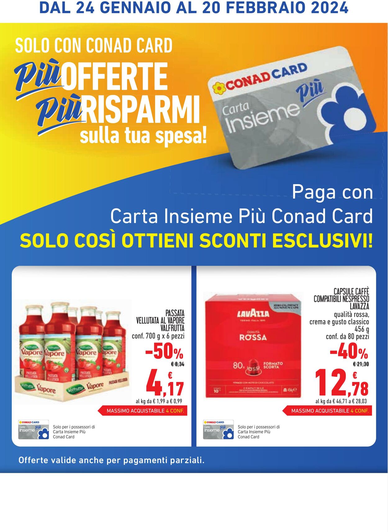 Volantino Conad 24.01.2024 - 20.02.2024