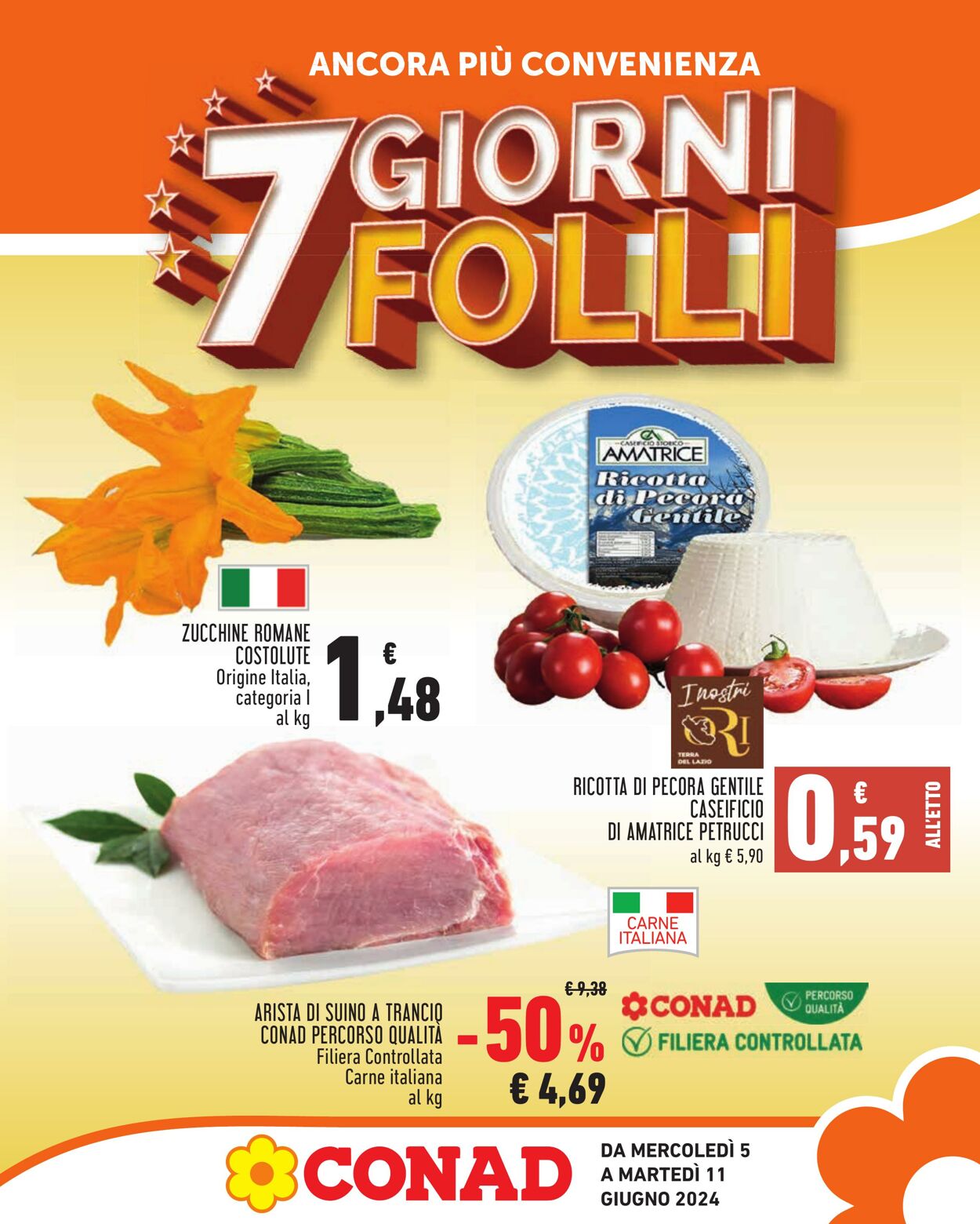 Volantino Conad 05.06.2024 - 11.06.2024