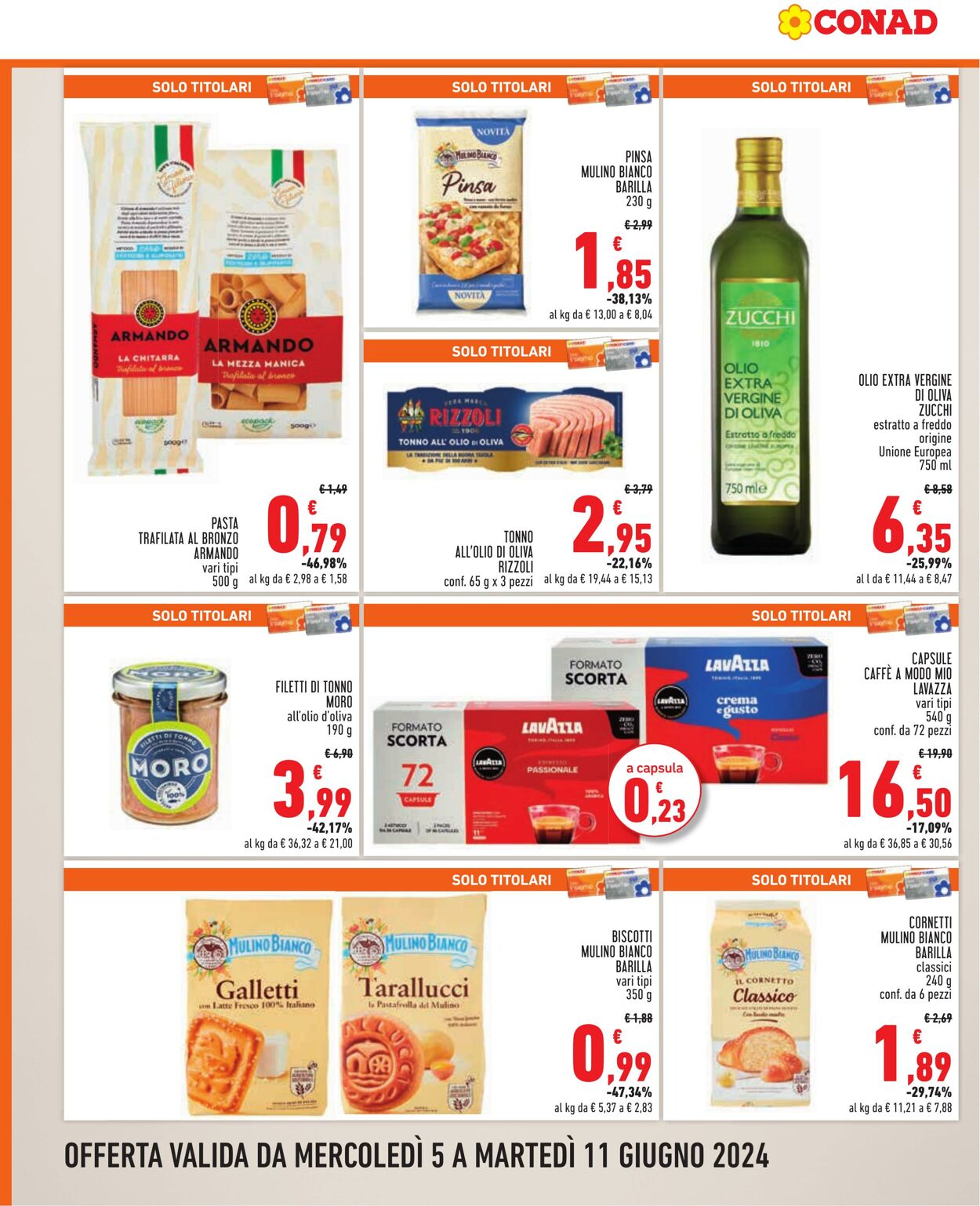 Volantino Conad 05.06.2024 - 11.06.2024