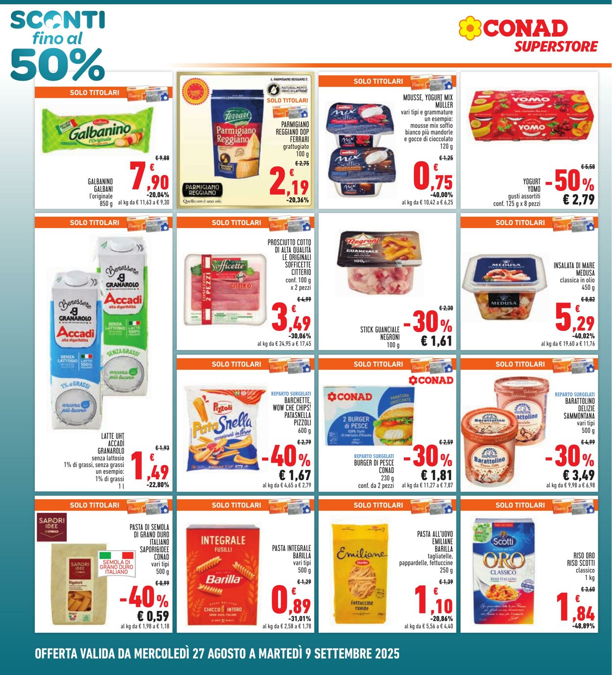 Volantino Conad 26.08.2025 - 26.08.2025