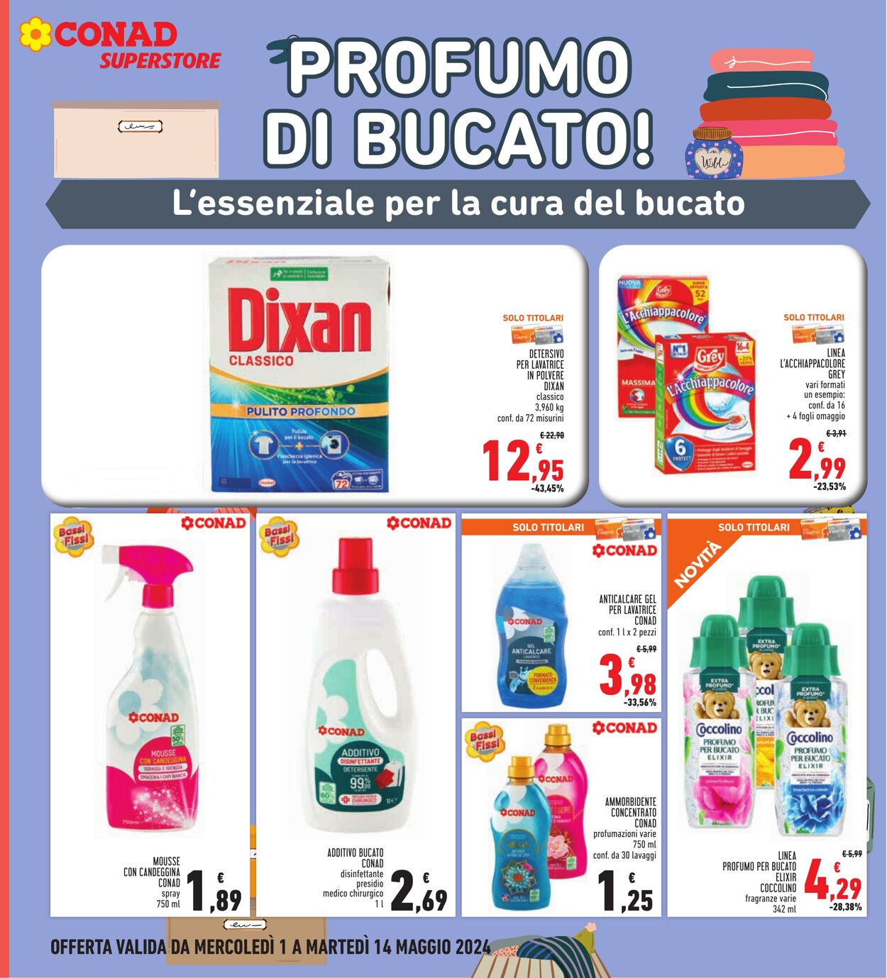 Volantino Conad 01.04.2024 - 14.05.2024