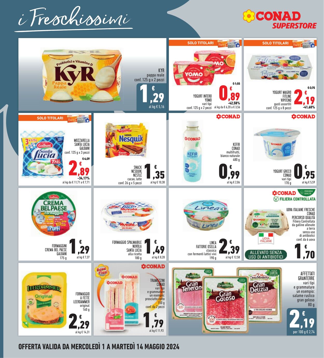 Volantino Conad 01.04.2024 - 14.05.2024