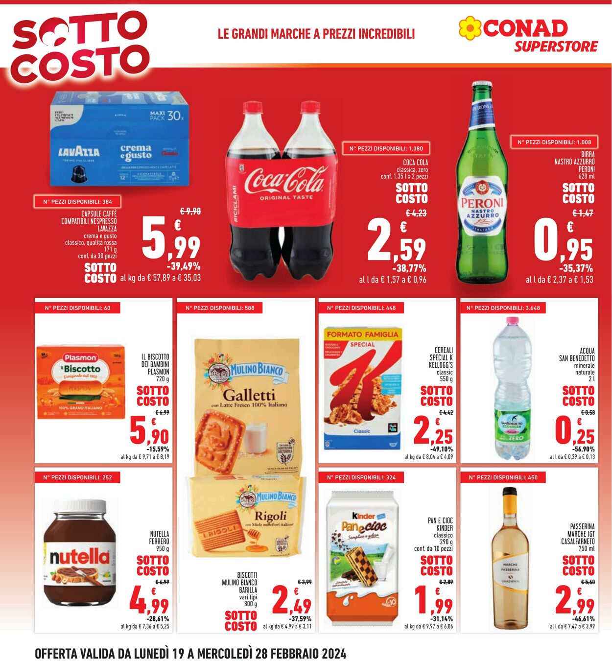 Volantino Conad 19.02.2024 - 28.02.2024