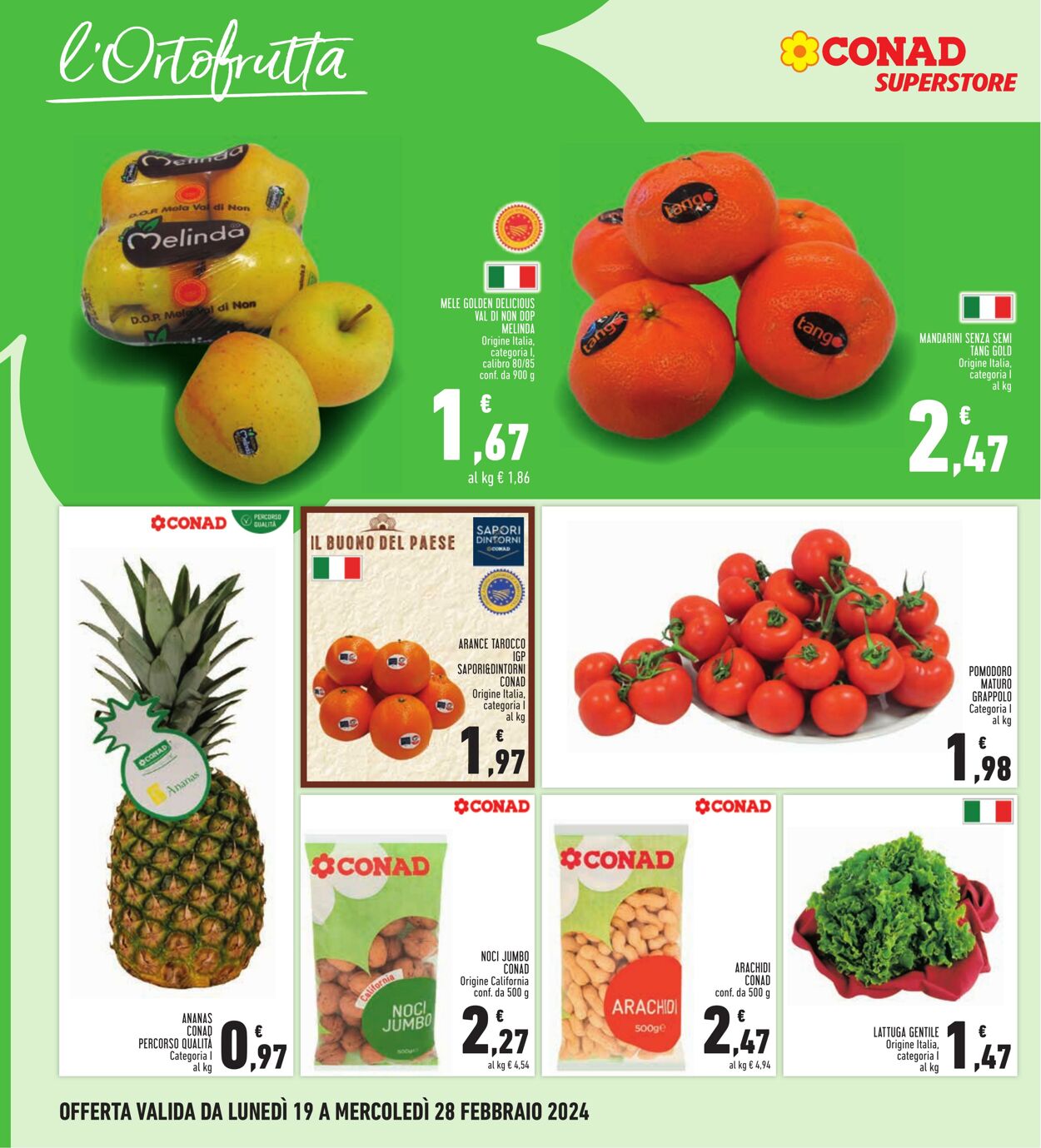 Volantino Conad 19.02.2024 - 28.02.2024