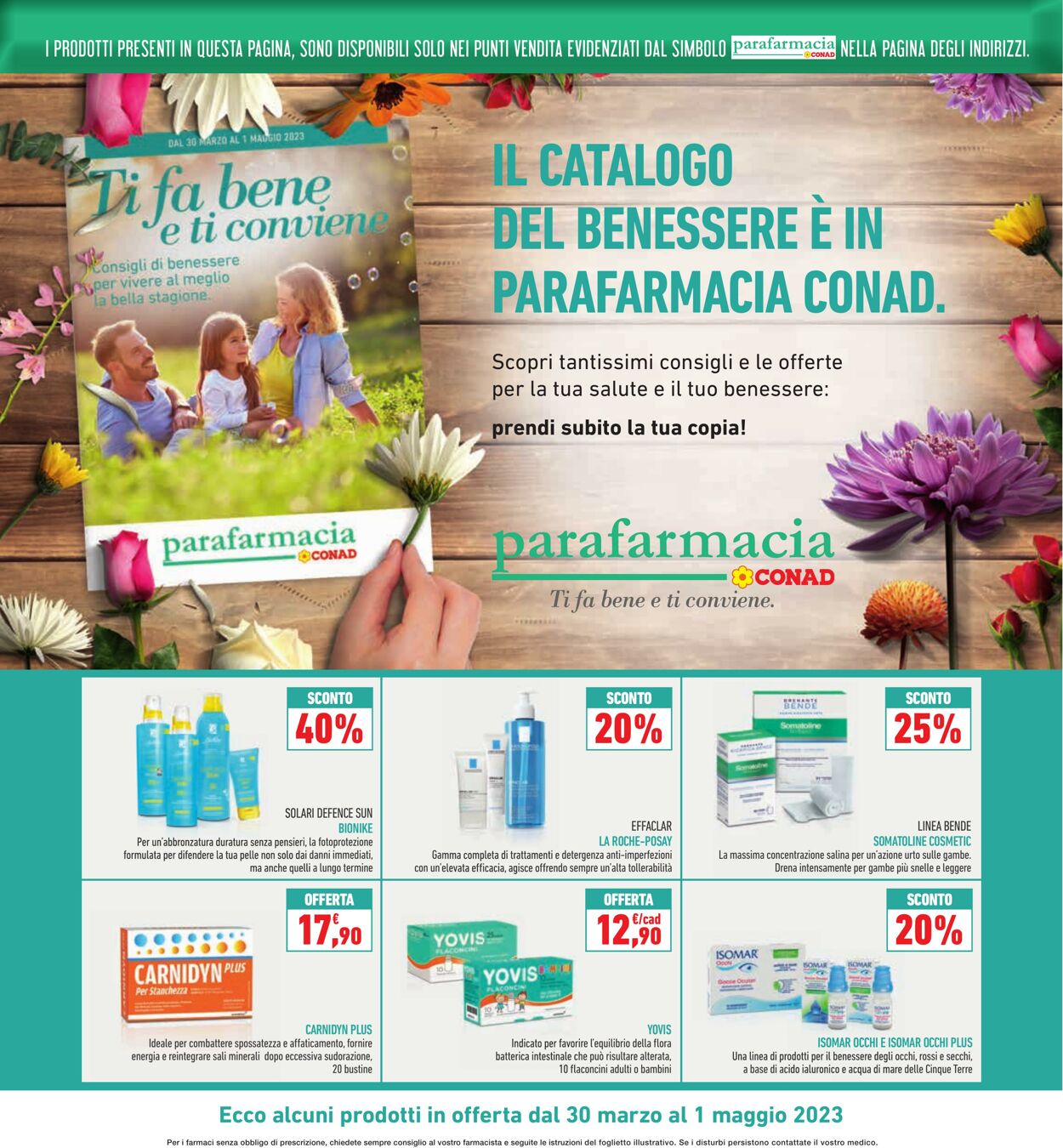 Volantino Conad 30.03.2023 - 10.04.2023