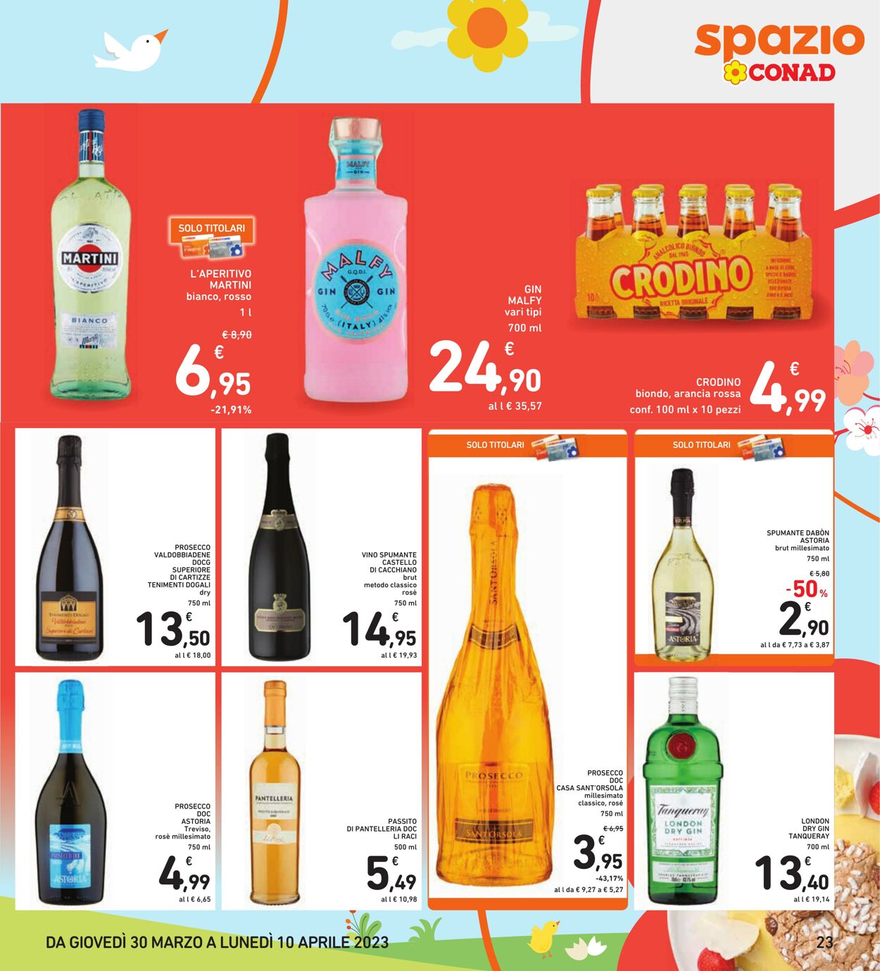 Volantino Conad 30.03.2023 - 10.04.2023