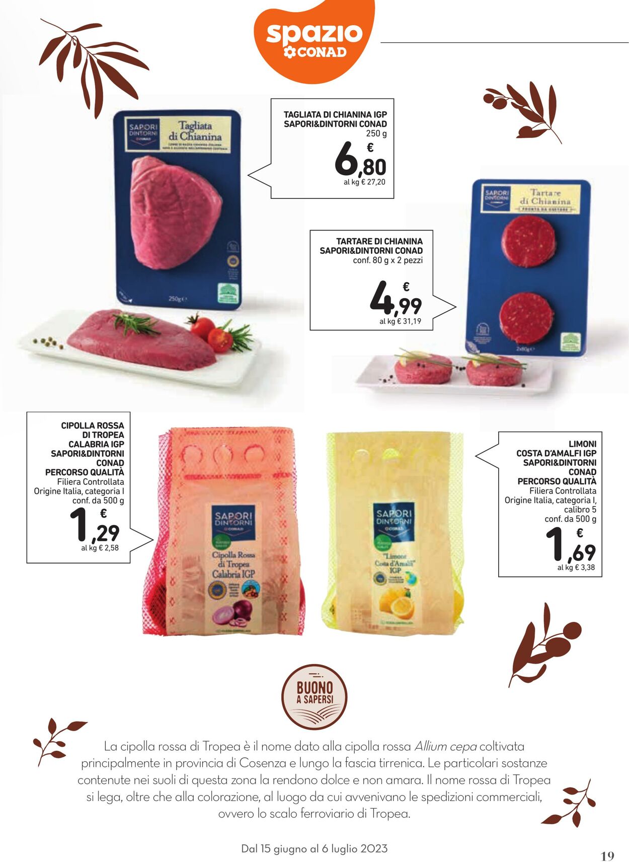 Volantino Conad 15.06.2023 - 06.07.2023