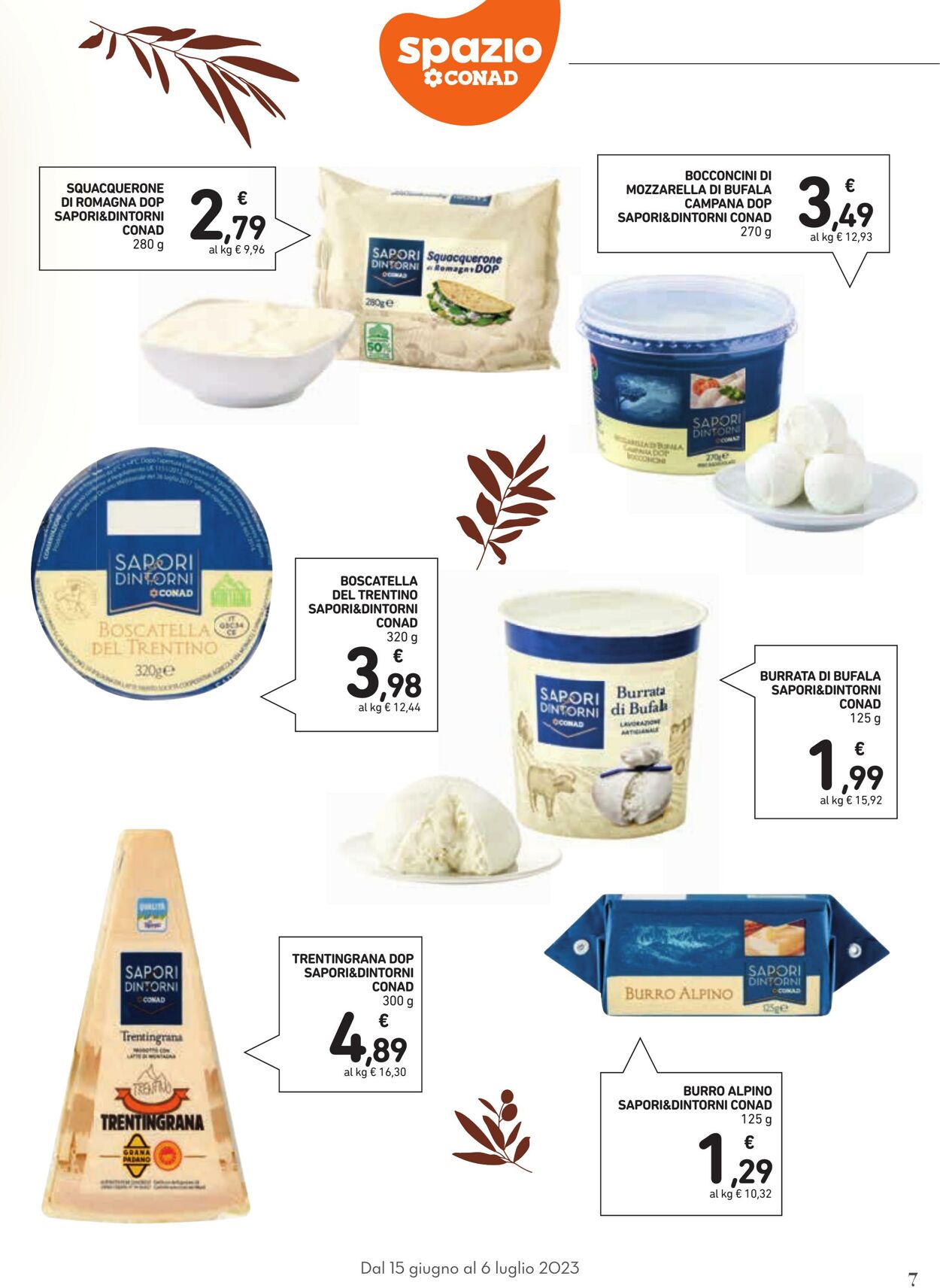 Volantino Conad 15.06.2023 - 06.07.2023