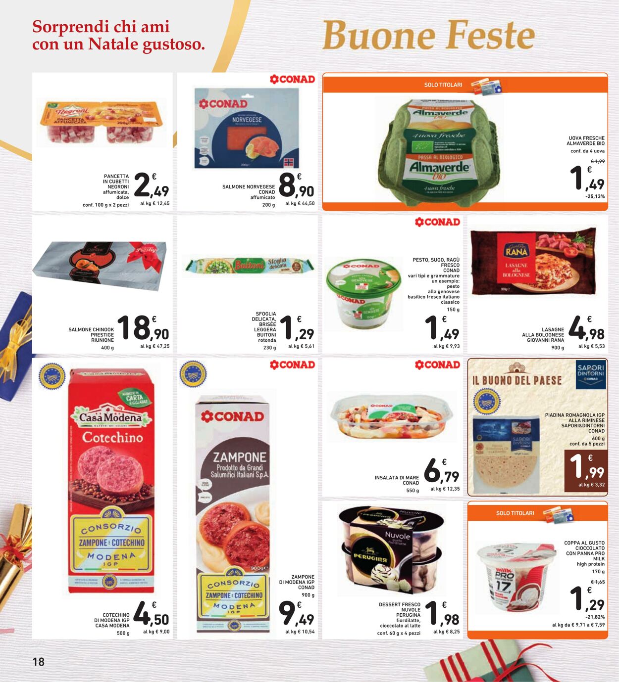 Volantino Conad 12.12.2022 - 26.12.2022