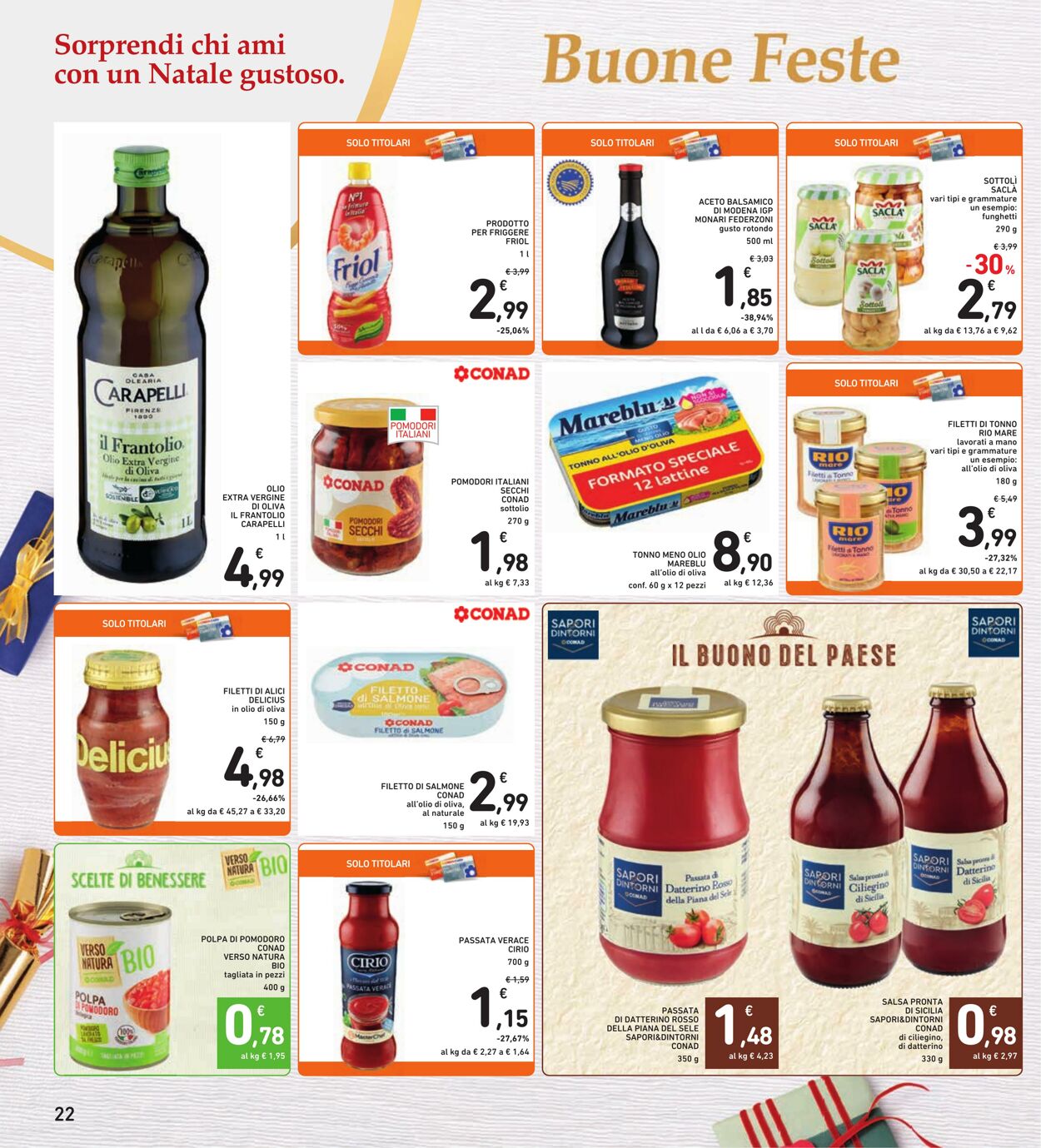 Volantino Conad 12.12.2022 - 26.12.2022