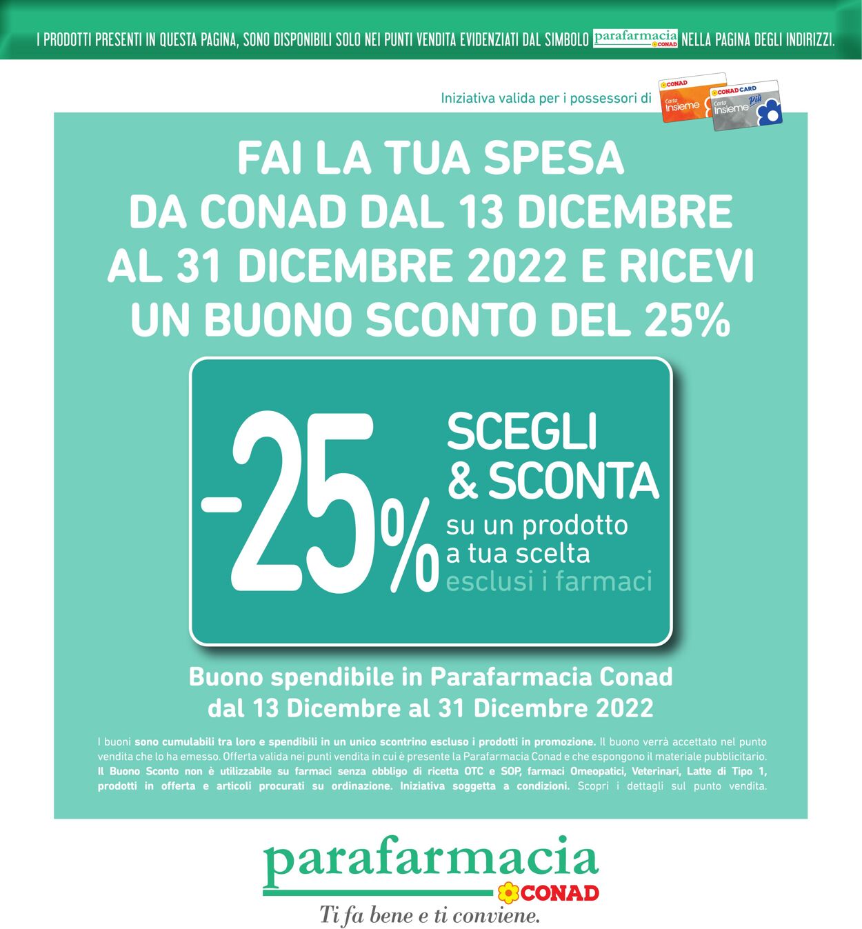 Volantino Conad 12.12.2022 - 26.12.2022