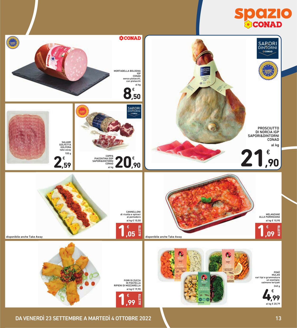 Volantino Conad 23.09.2022 - 04.10.2022