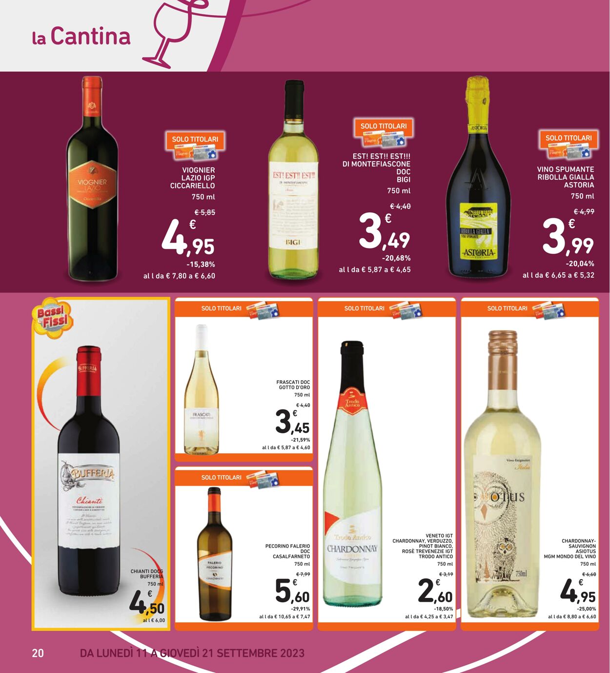 Volantino Conad 11.09.2023 - 21.09.2023