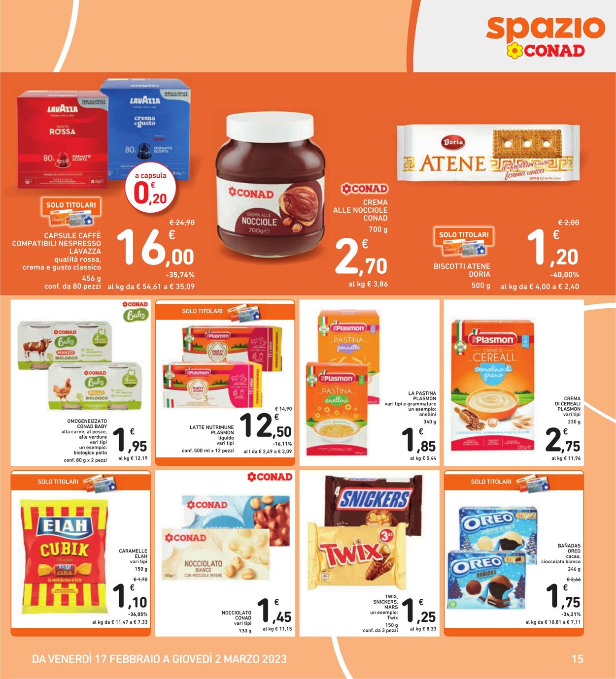 Volantino Conad 17.02.2023 - 02.03.2023