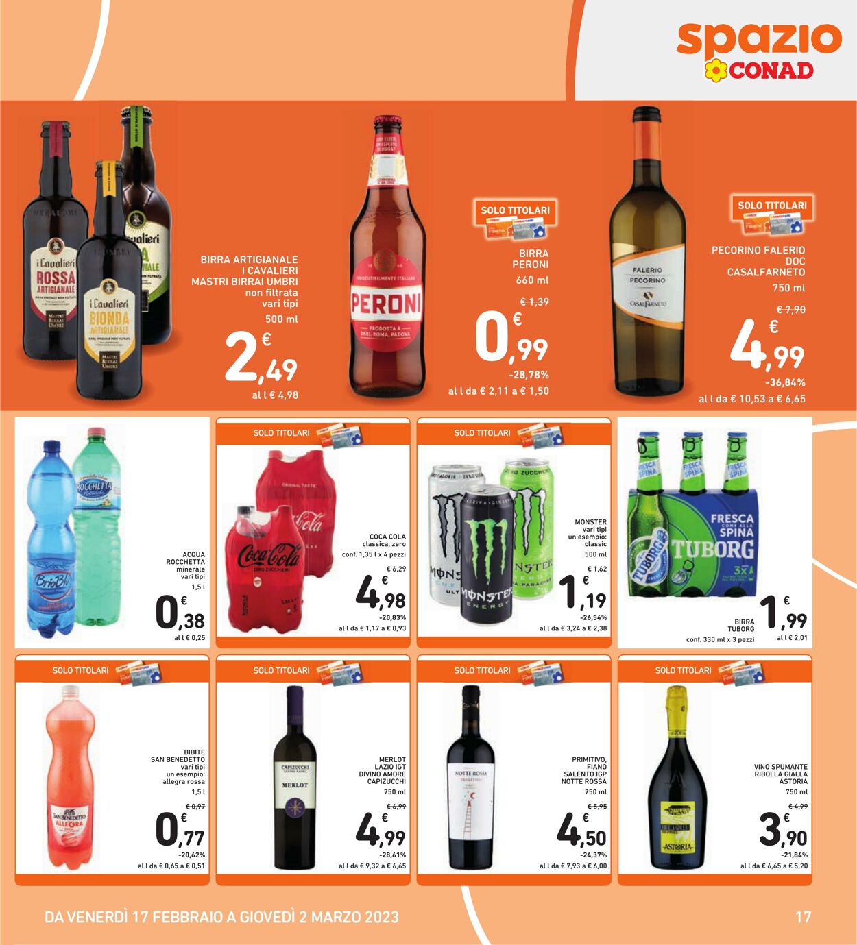 Volantino Conad 17.02.2023 - 02.03.2023