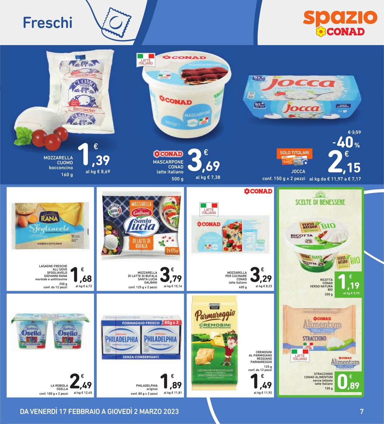 Volantino Conad 17.02.2023 - 02.03.2023