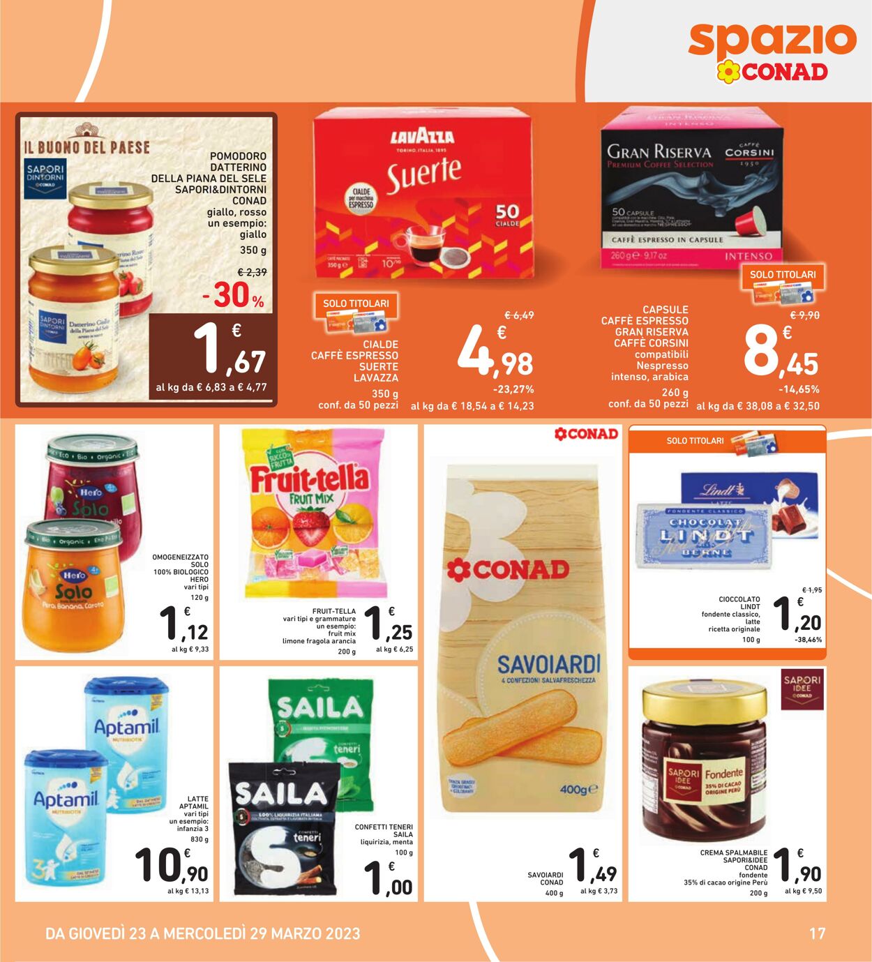 Volantino Conad 23.03.2023 - 29.03.2023