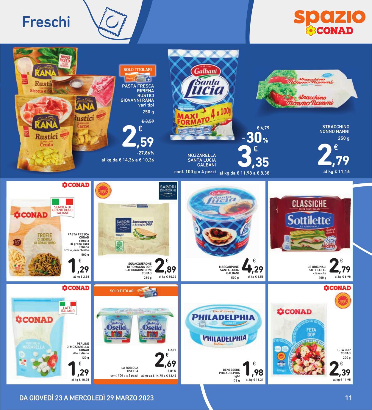 Volantino Conad 23.03.2023 - 29.03.2023