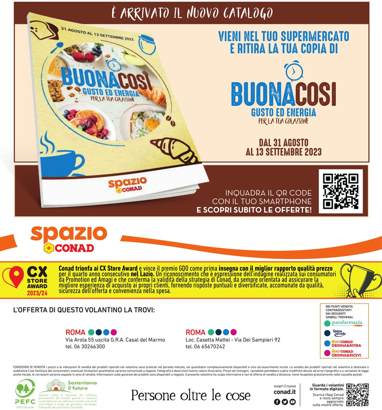 Volantino Conad 01.09.2023 - 10.09.2023