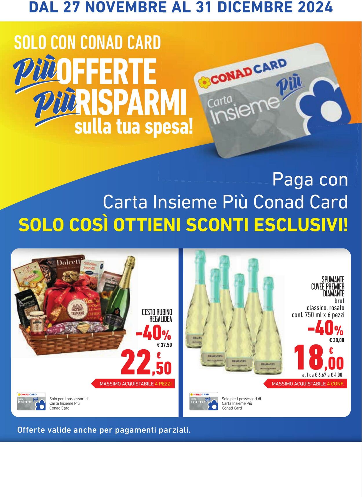 Volantino Conad 27.11.2024 - 31.12.2024