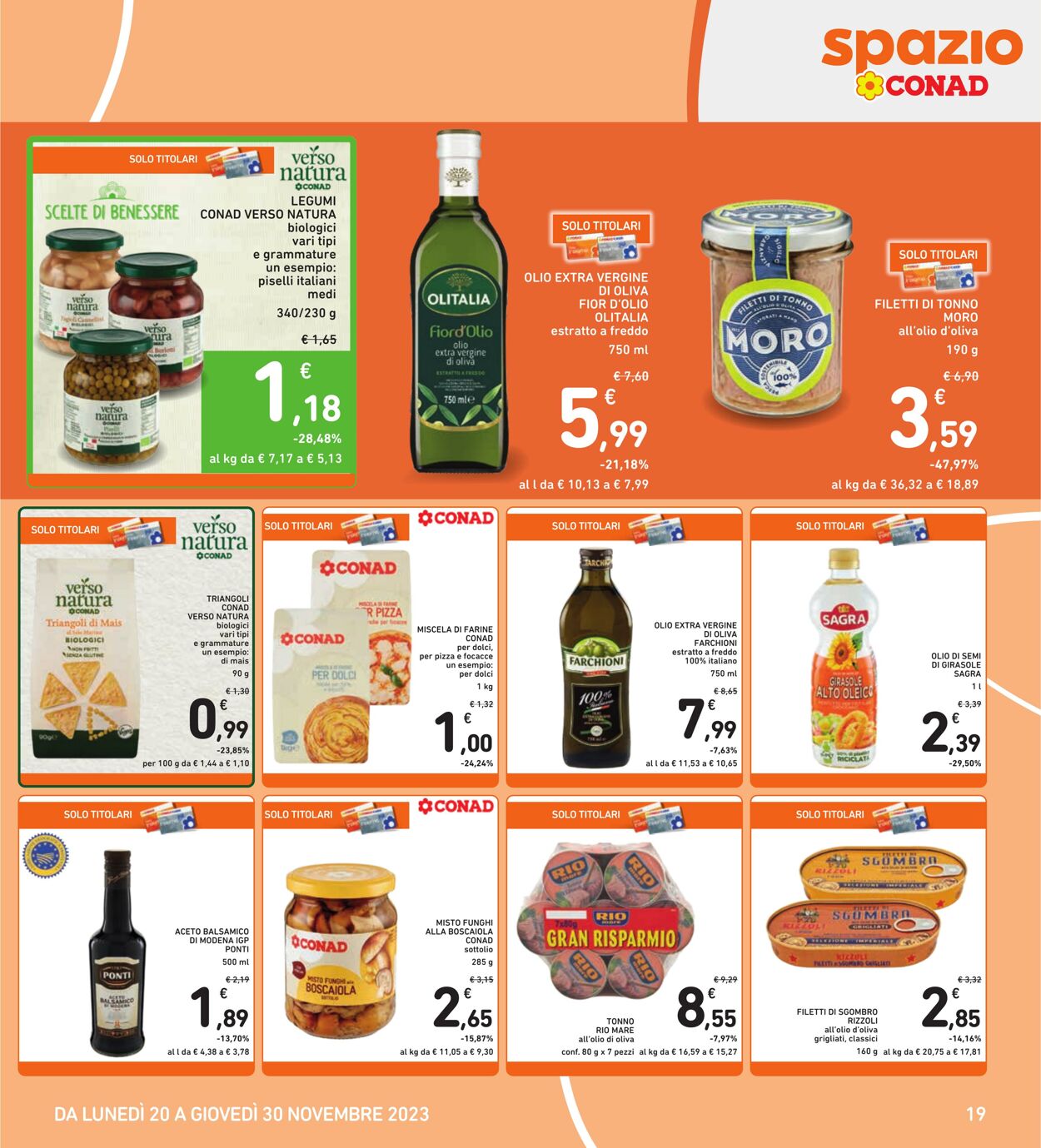 Volantino Conad 20.11.2023 - 30.11.2023