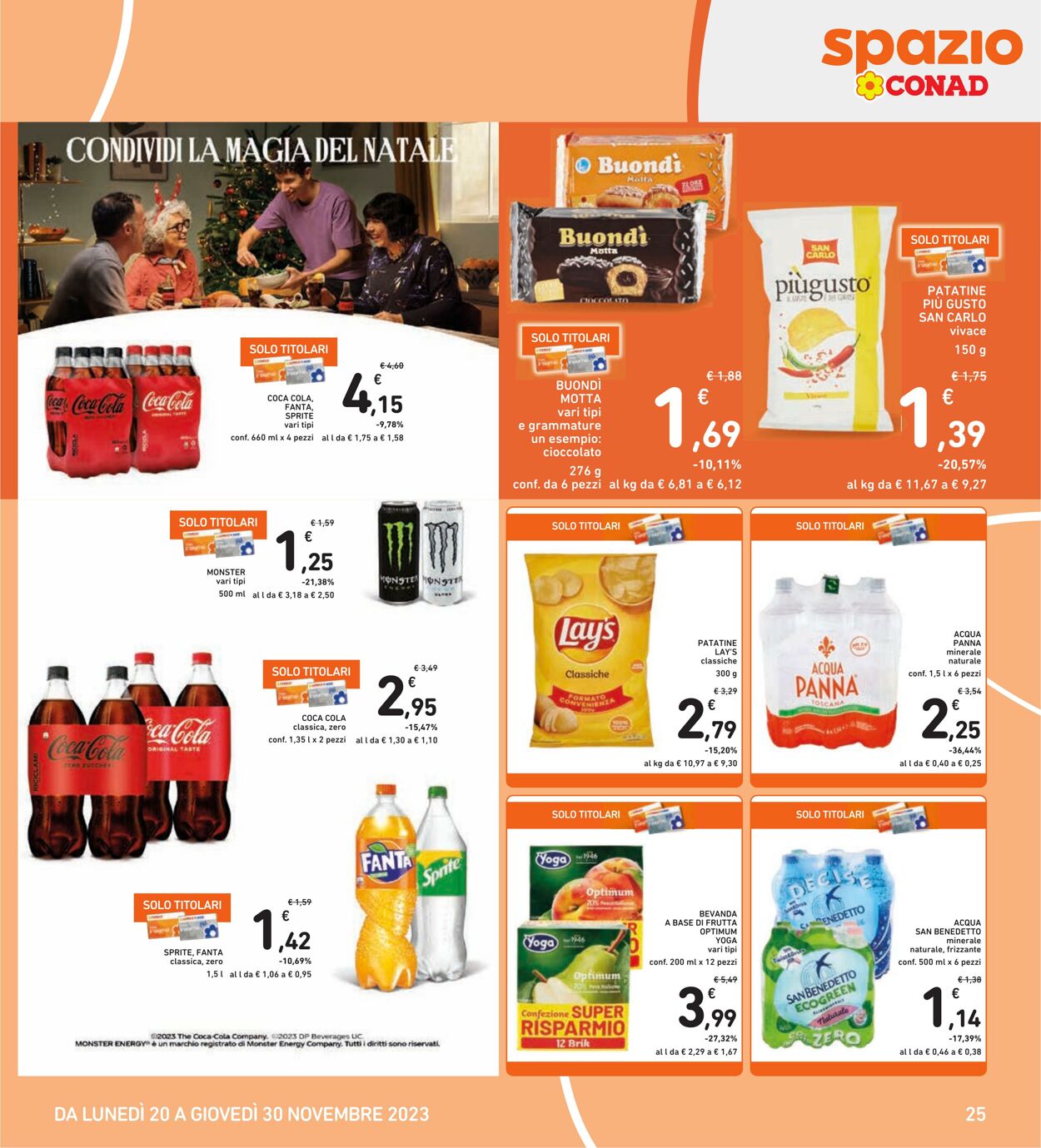 Volantino Conad 20.11.2023 - 30.11.2023