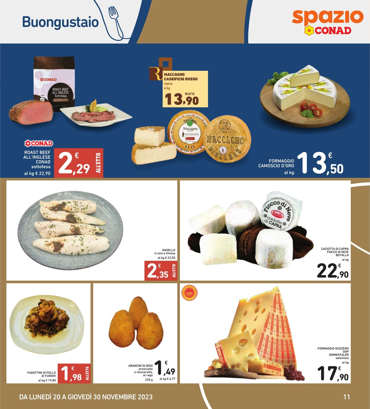 Volantino Conad 20.11.2023 - 30.11.2023