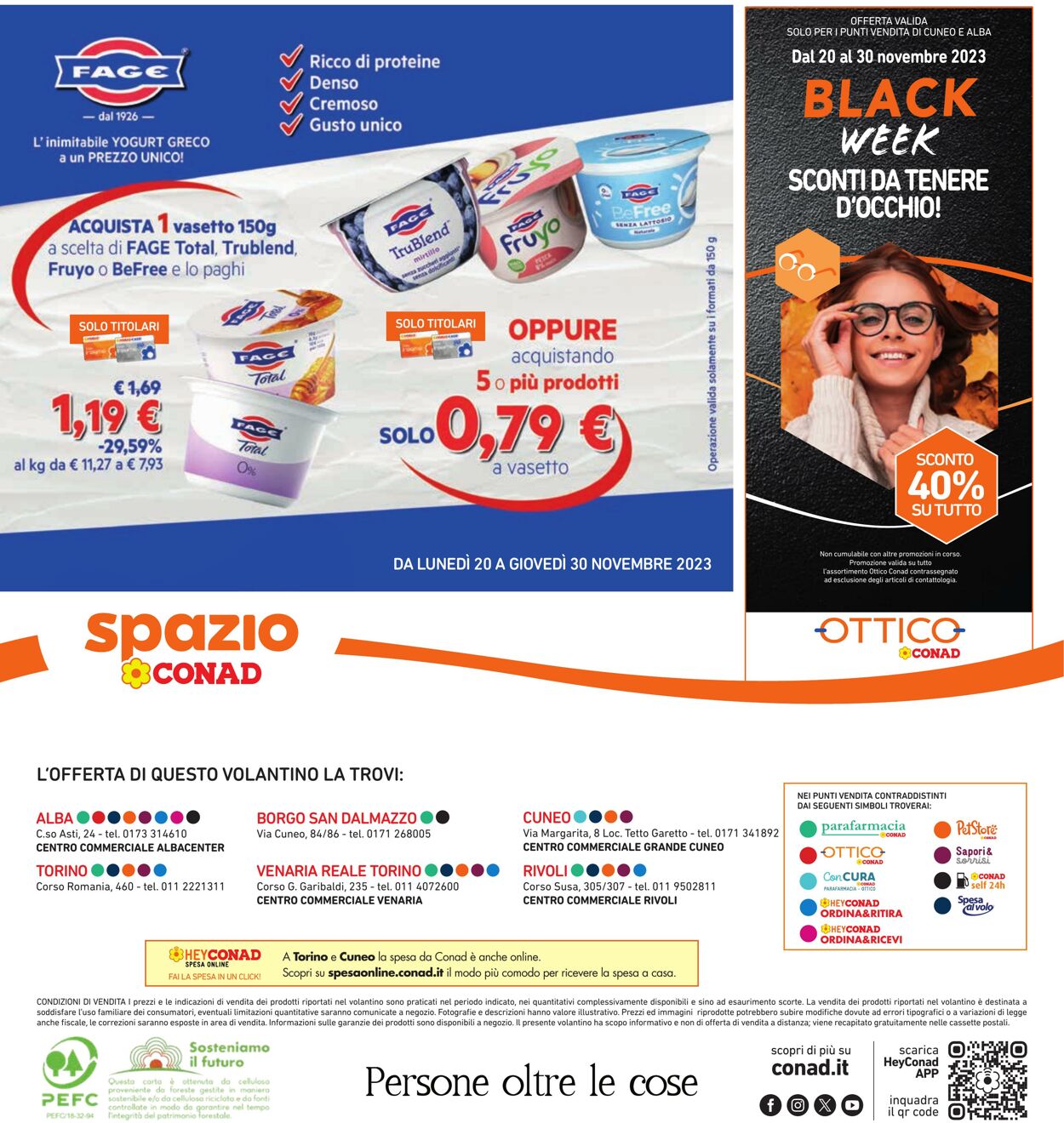 Volantino Conad 20.11.2023 - 30.11.2023