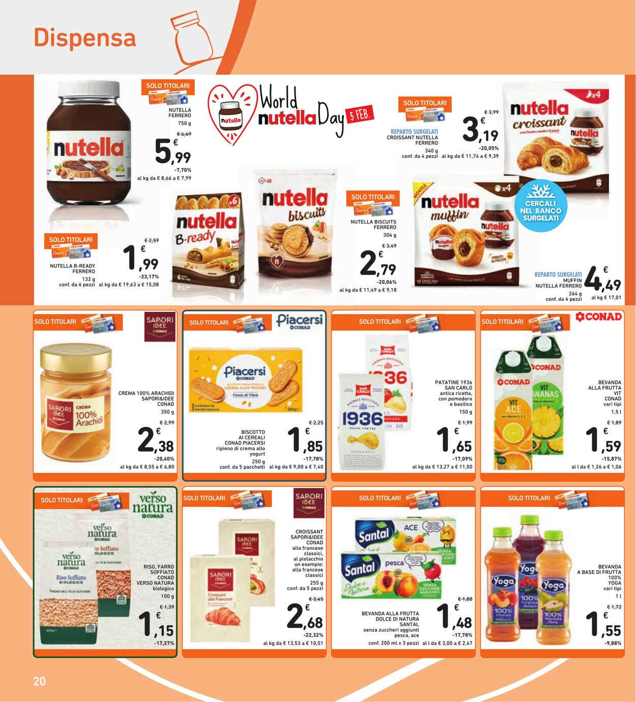 Volantino Conad 31.01.2025 - 09.02.2025