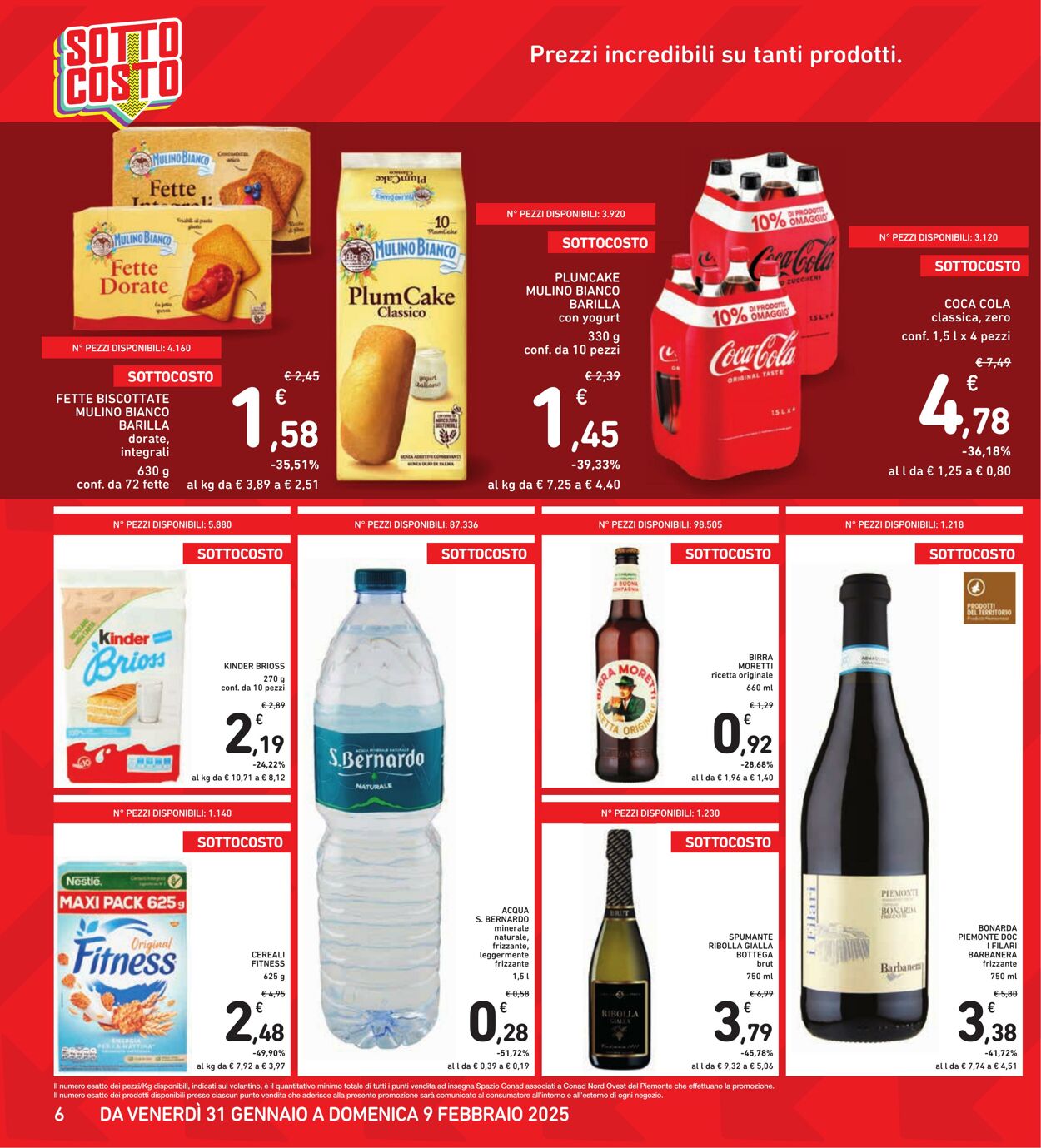 Volantino Conad 31.01.2025 - 09.02.2025